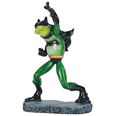 Stealstreet Ss-G-61176 Frog In Batman Costume Figurine  7.25""
