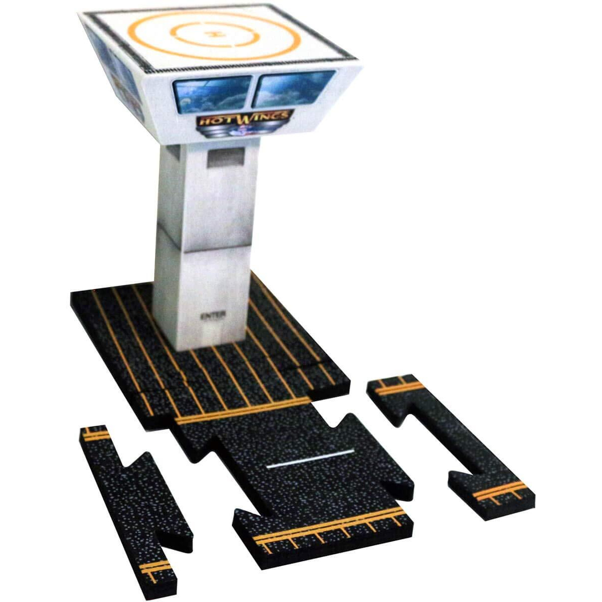 Hot Wings Control Tower With Connectible Runway