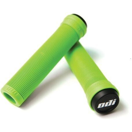 Odi Soft Flangeless Longneck Grips Softies For Bikes And Scooters Green