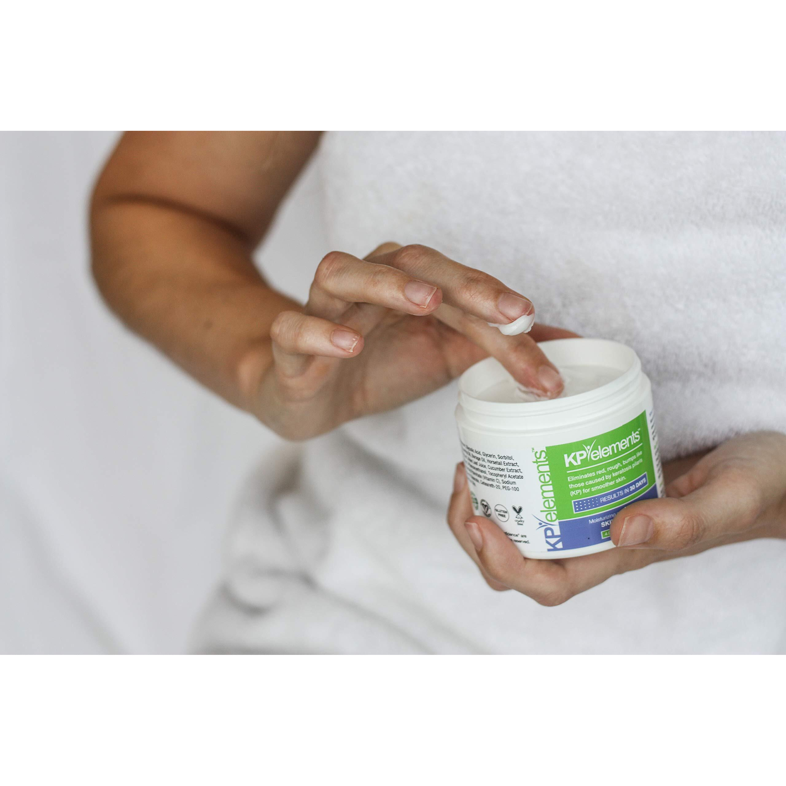 Kp Elements Keratosis Pilaris Lotion (4 Fl Oz) - Natural Keratosis Pilaris Treatment  Moisturizing & Exfoliating Aha Lotion For Kp  Vegan  Made In Usa