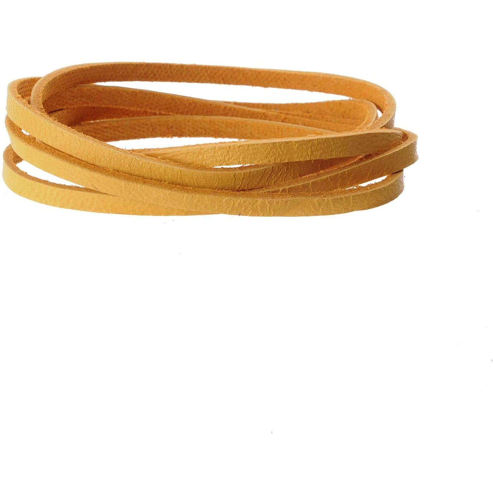 Silver Creek Leather Co Realeather Dos50-0400 Deerskin Leather Lace For Crafts And Jewelry Making  0.125"" X 50'  Gold  1-Spool