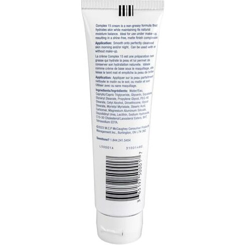 Complex 15 Daily Face Cream 3.4 Ounce (100Ml)
