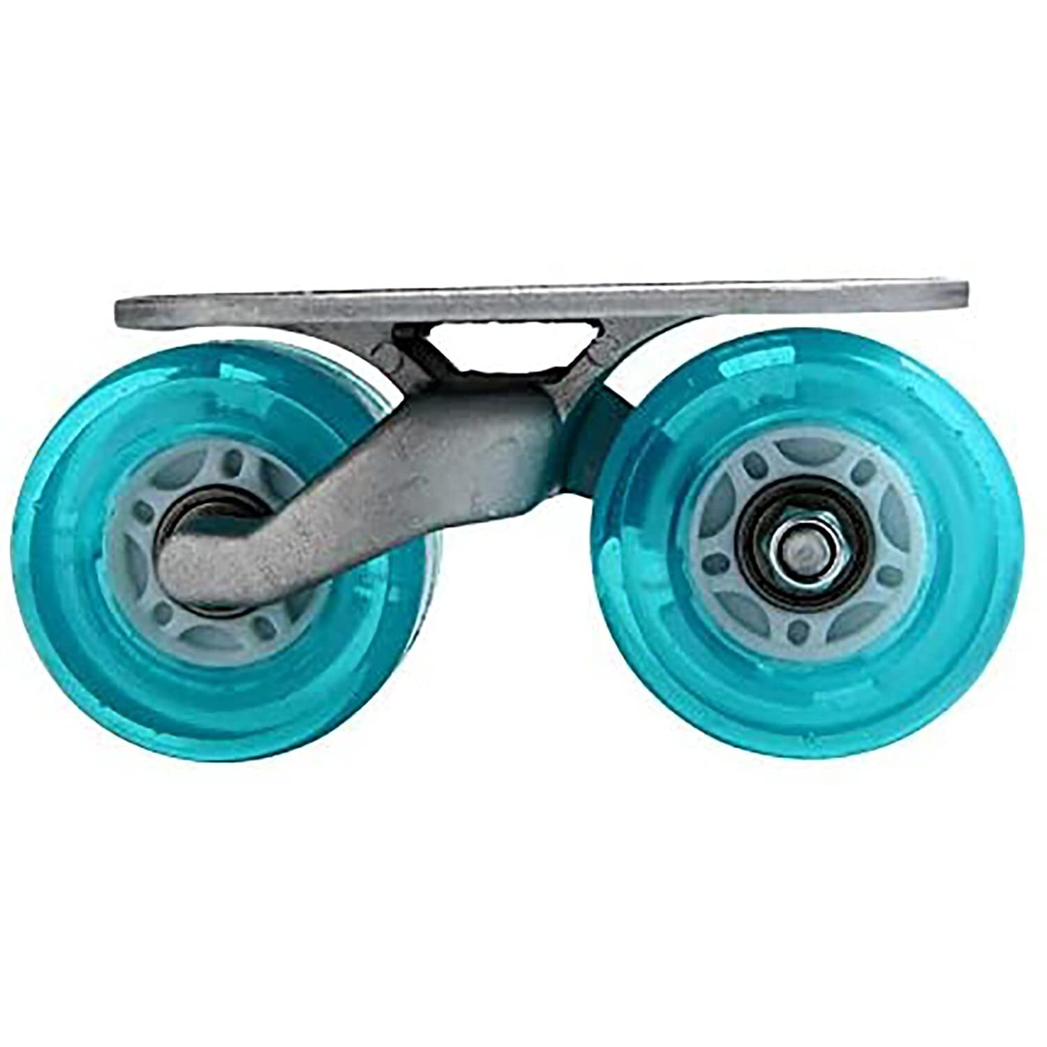 Jincao Drift Plate Board Skate Split Portable Roller Road Aluminum Anti-Slip Plate With Blue Flash Light Pu Wheels And Abec-7 608 Bearings