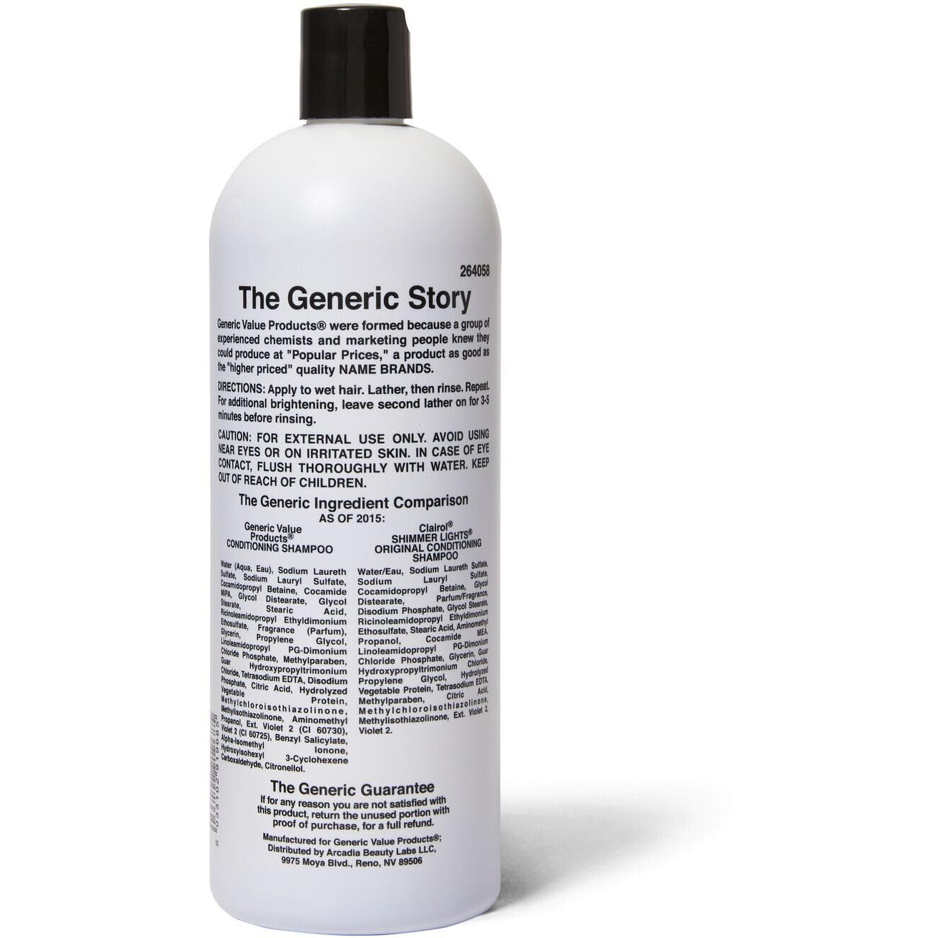 Generic Value Products Conditioning Purple Shampoo  Tones Down Brassiness  Brightens And Refreshes Faded Highlights  Removes Yellow Tones  33.8 Oz