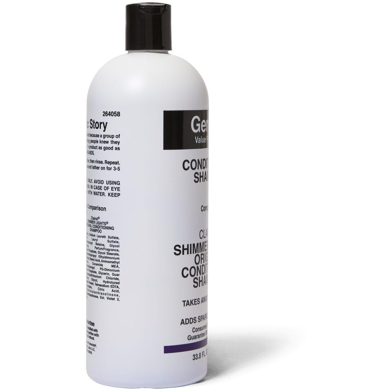 Generic Value Products Conditioning Purple Shampoo  Tones Down Brassiness  Brightens And Refreshes Faded Highlights  Removes Yellow Tones  33.8 Oz