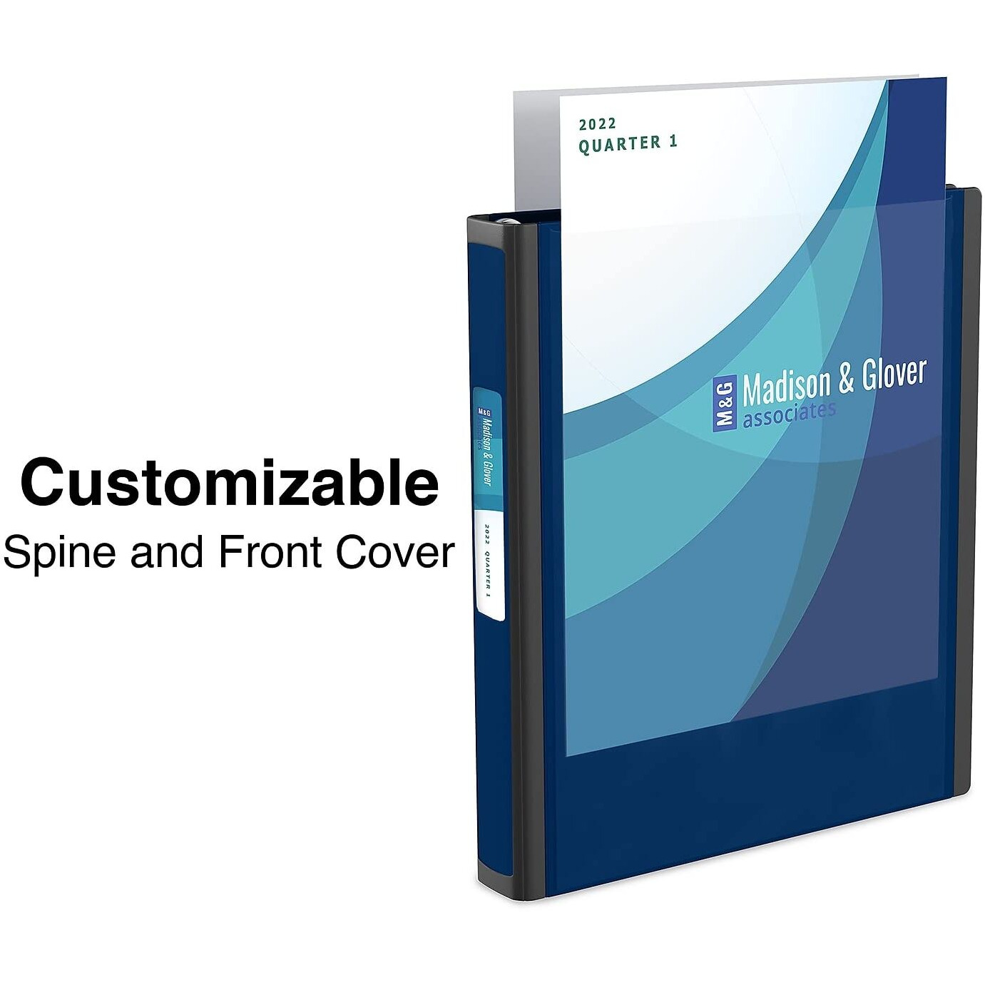 Staples Better 1.5-Inch 3-Ring View Binder  Blue (13400)