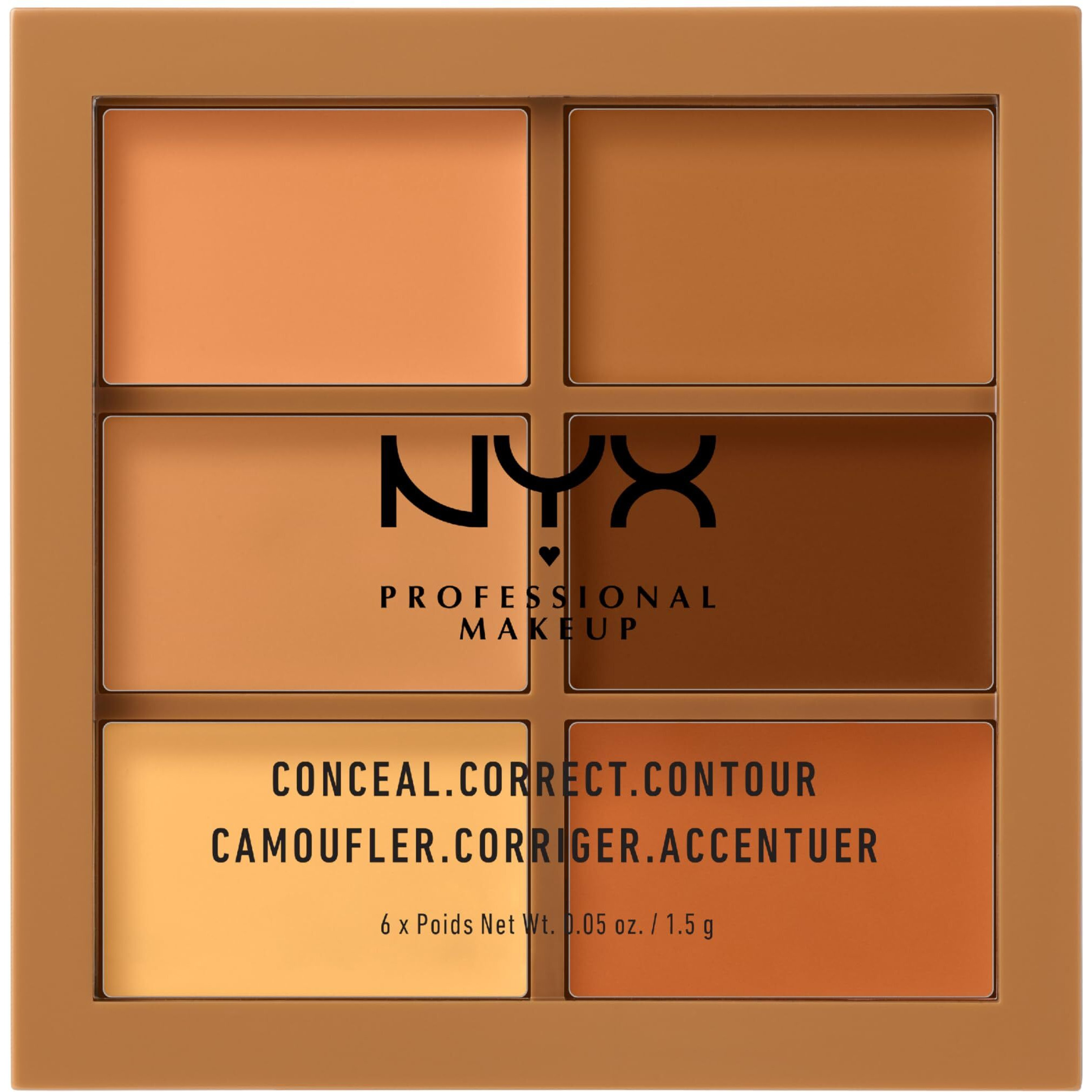 Nyx Professional Makeup Conceal Correct Contour Palette - Deep
