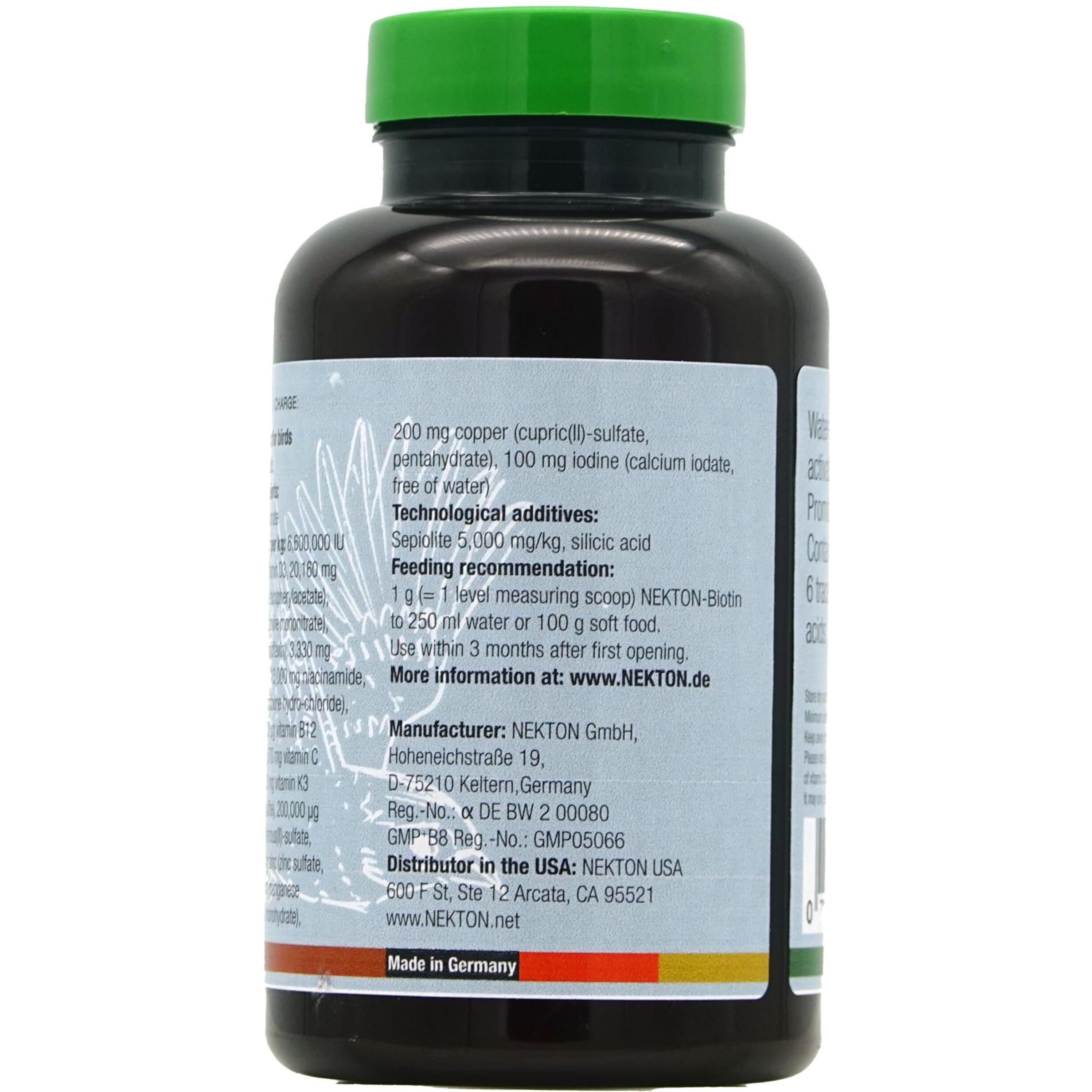 Nekton-Bio For Bird Feathering  150Gm