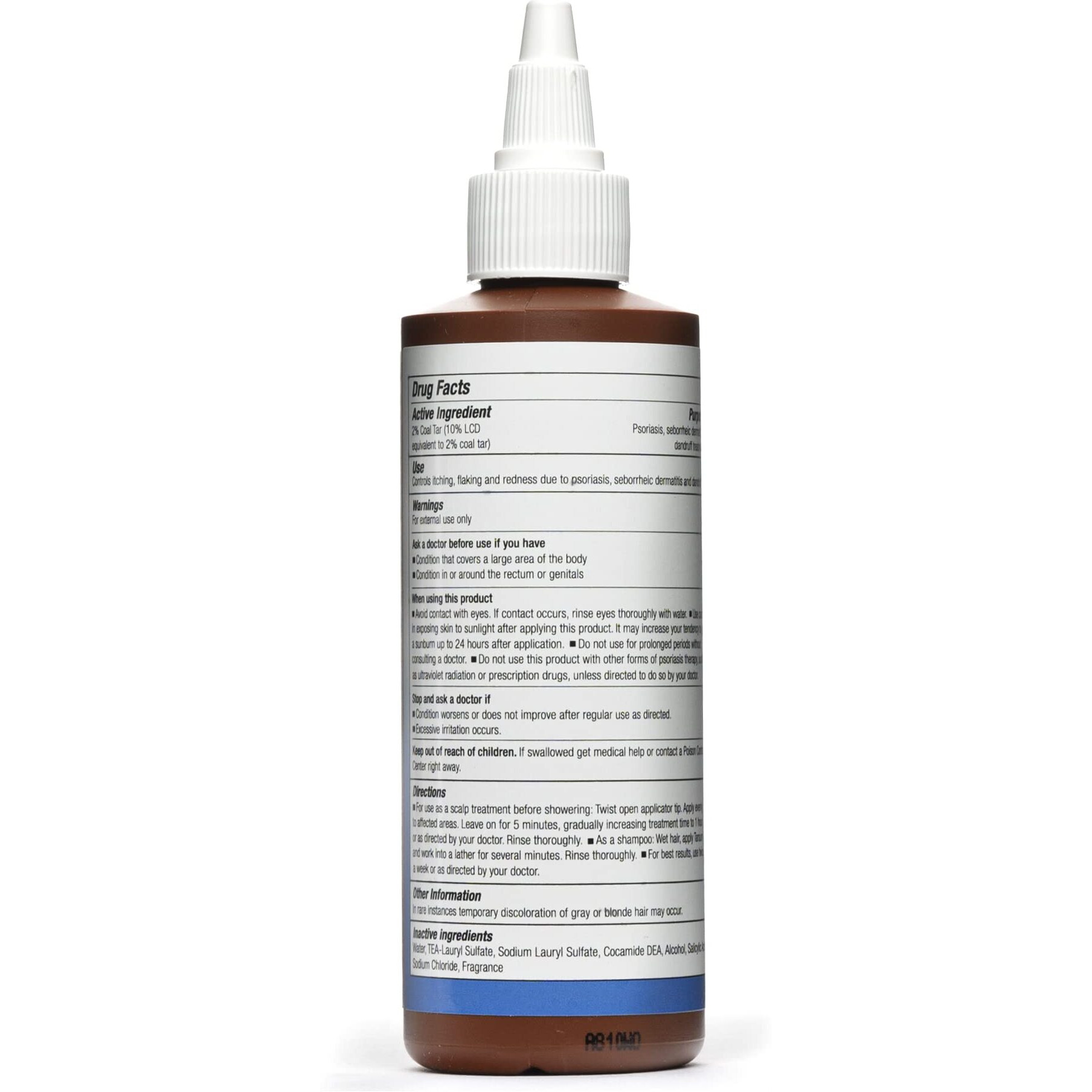 Tarsum Extra Strength Psoriasis Shampoo - Coal Tar Shampoo And Conditioner For Scalp Psoriasis  Seborrheic Dermatitis  Severe Dandruff  & Eczema - Exfoliating Relief For Flaky  & Itchy Scalp (4 Oz)