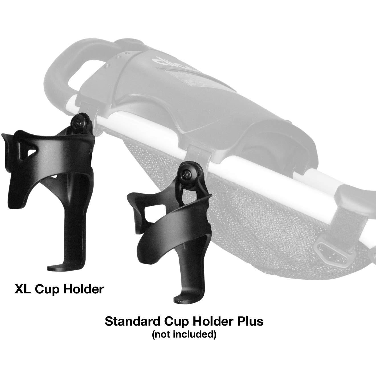 Clicgear Xl Cup Holder For Large Sized Drink Containers And Bottles  Fits Clicgear And Rovic Golf Push Carts