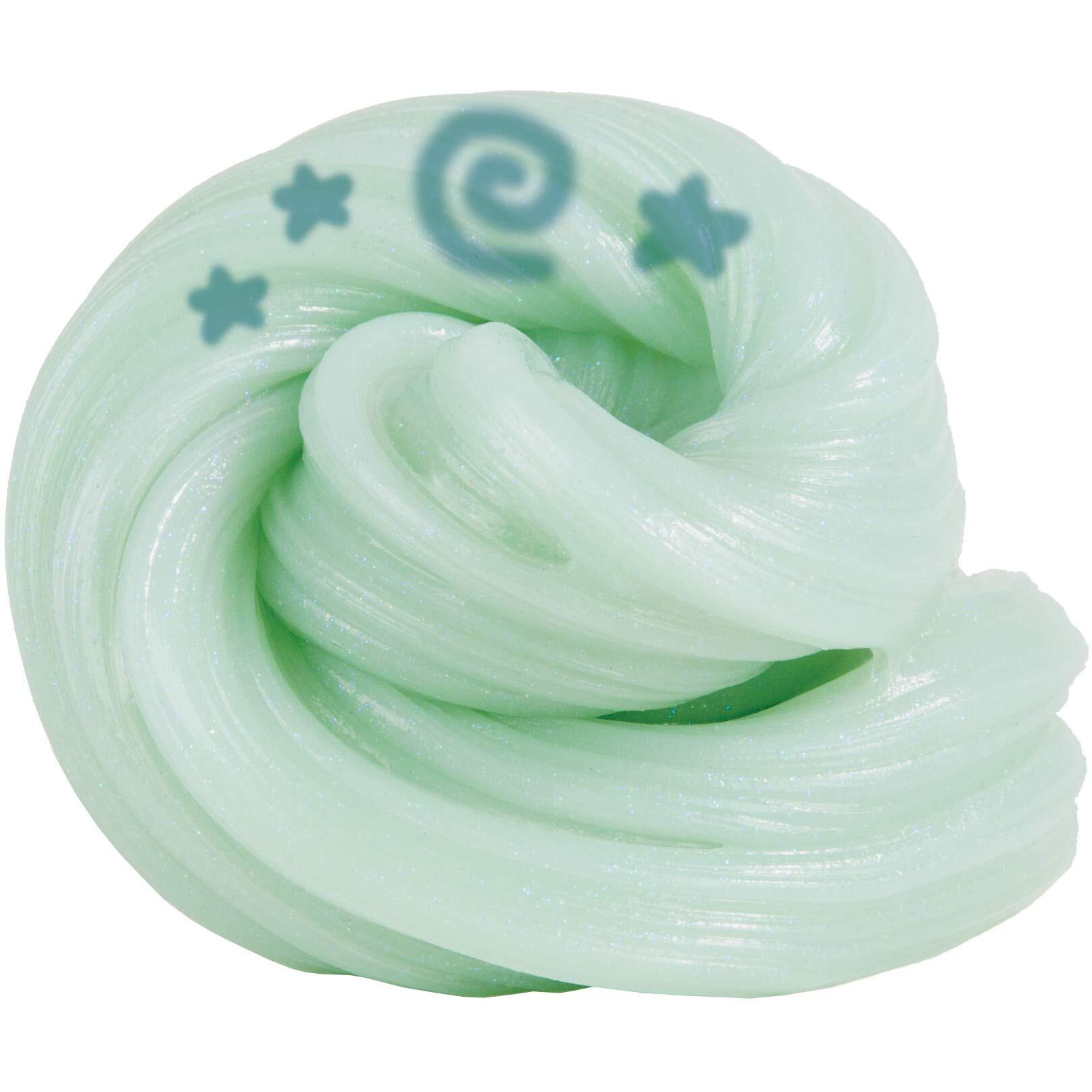 Crazy Aaron's Thinking Putty 4"" Tin - Phantoms Foxfire - Glowing Sparkle Glow Putty  Soft Texture - Never Dries Out