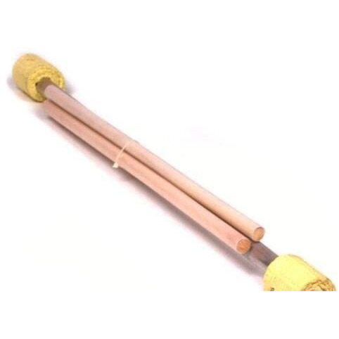 Zeekio Fire Devil Sticks - Kevlar Flower Stick With Silicone Hand Sticks