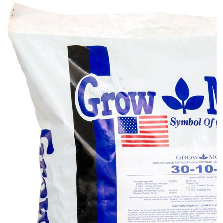 Grow More 5705 Water Soluble Fertilizer 30-10-10  25-Pound