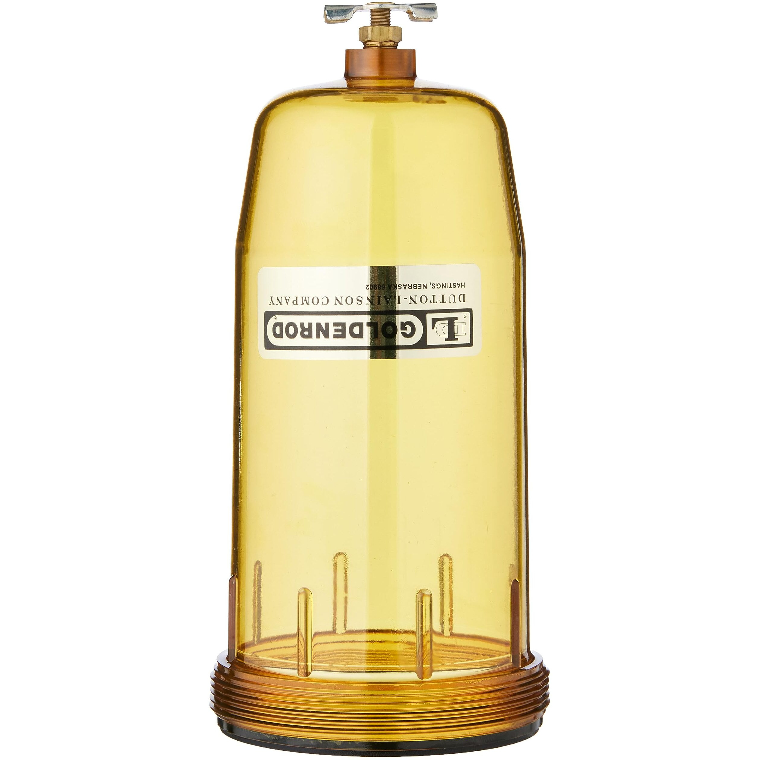 Goldenrod 496-3/4 Water-Block Filter (56591) Bowl Fuel Tank Filter With 3/4"" Npt Top Cap