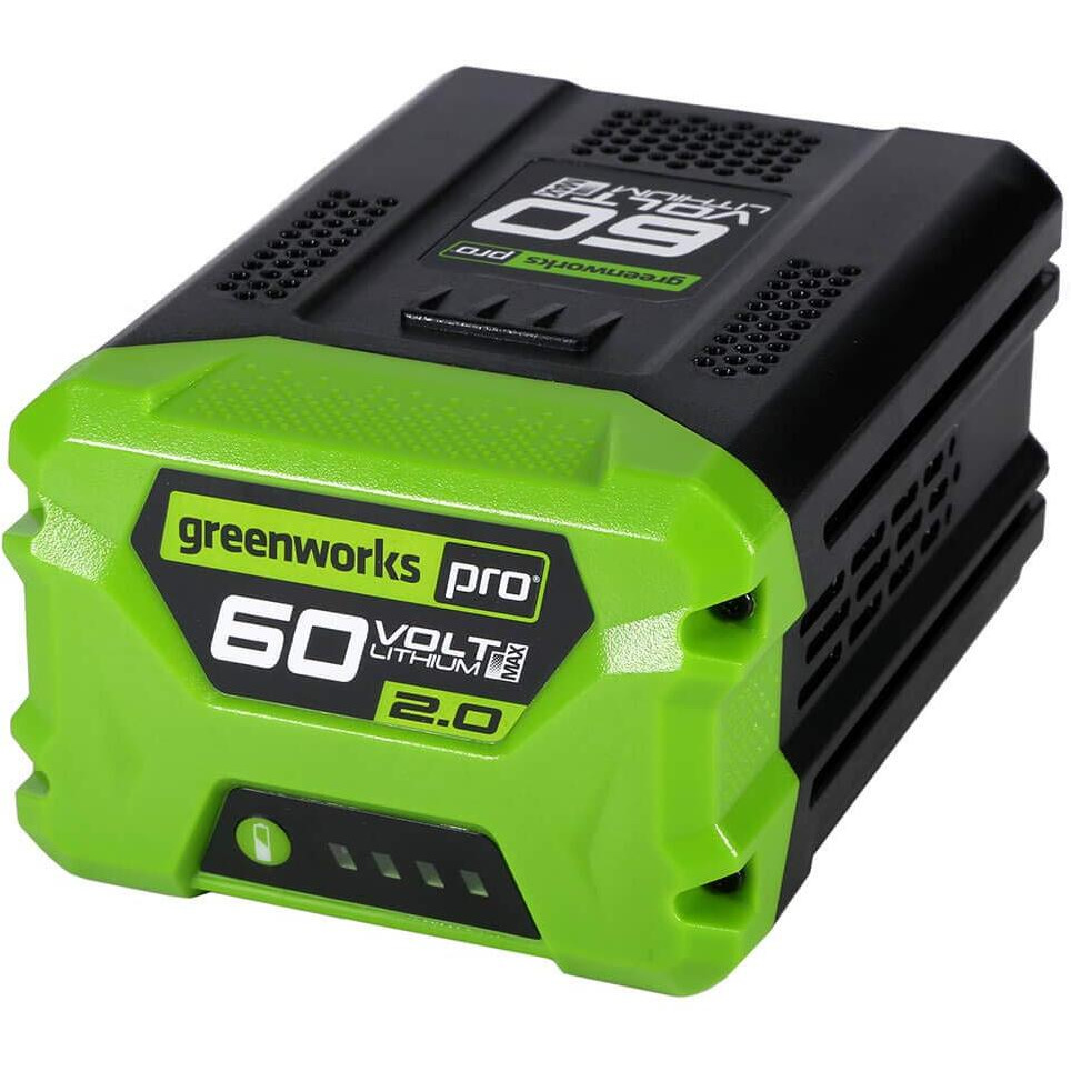 Greenworks 2906402-Rc Pro 60V 2 Ah Lithium-Ion Battery (Renewed)