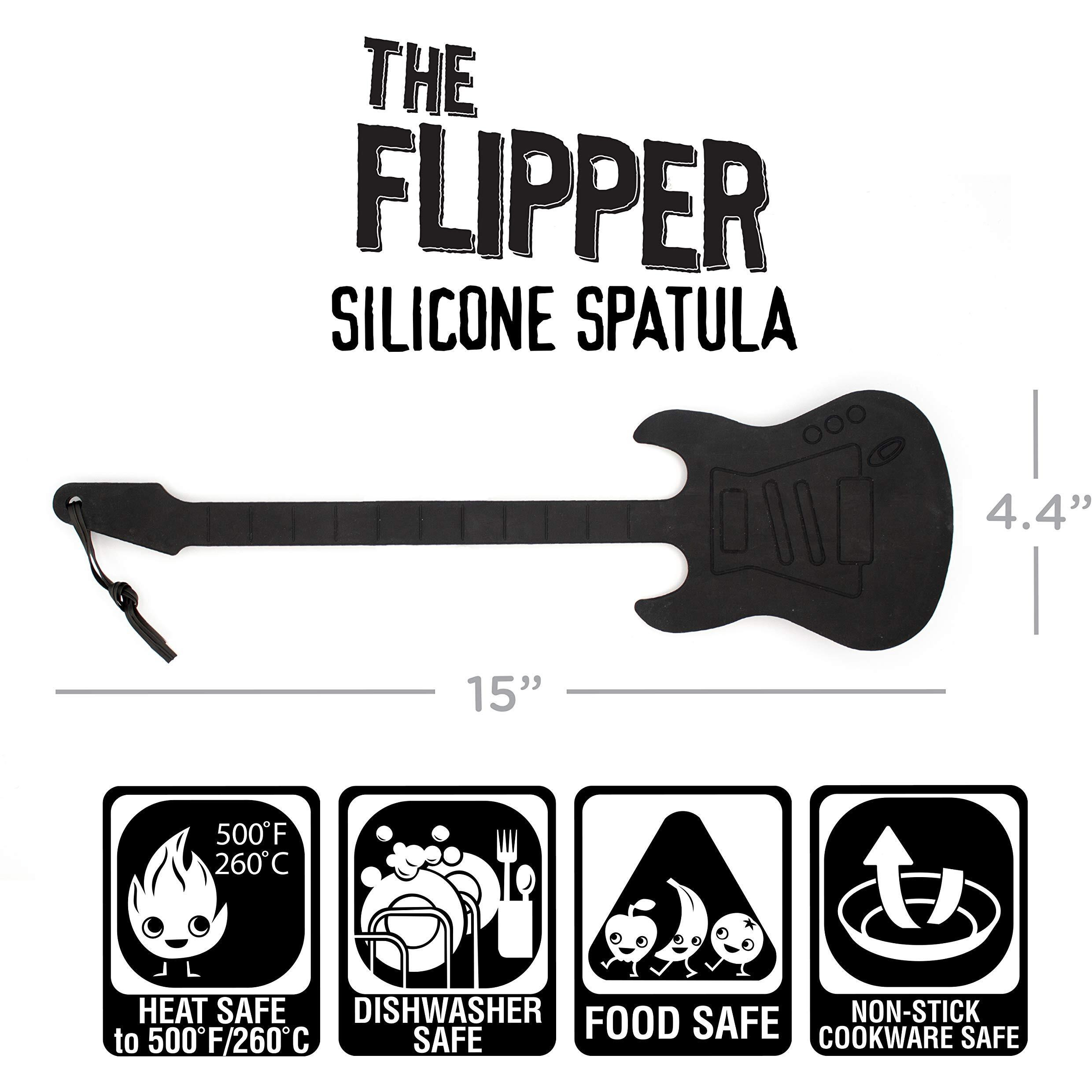The Flipper Guitar Spatula - Black (By Gamago)