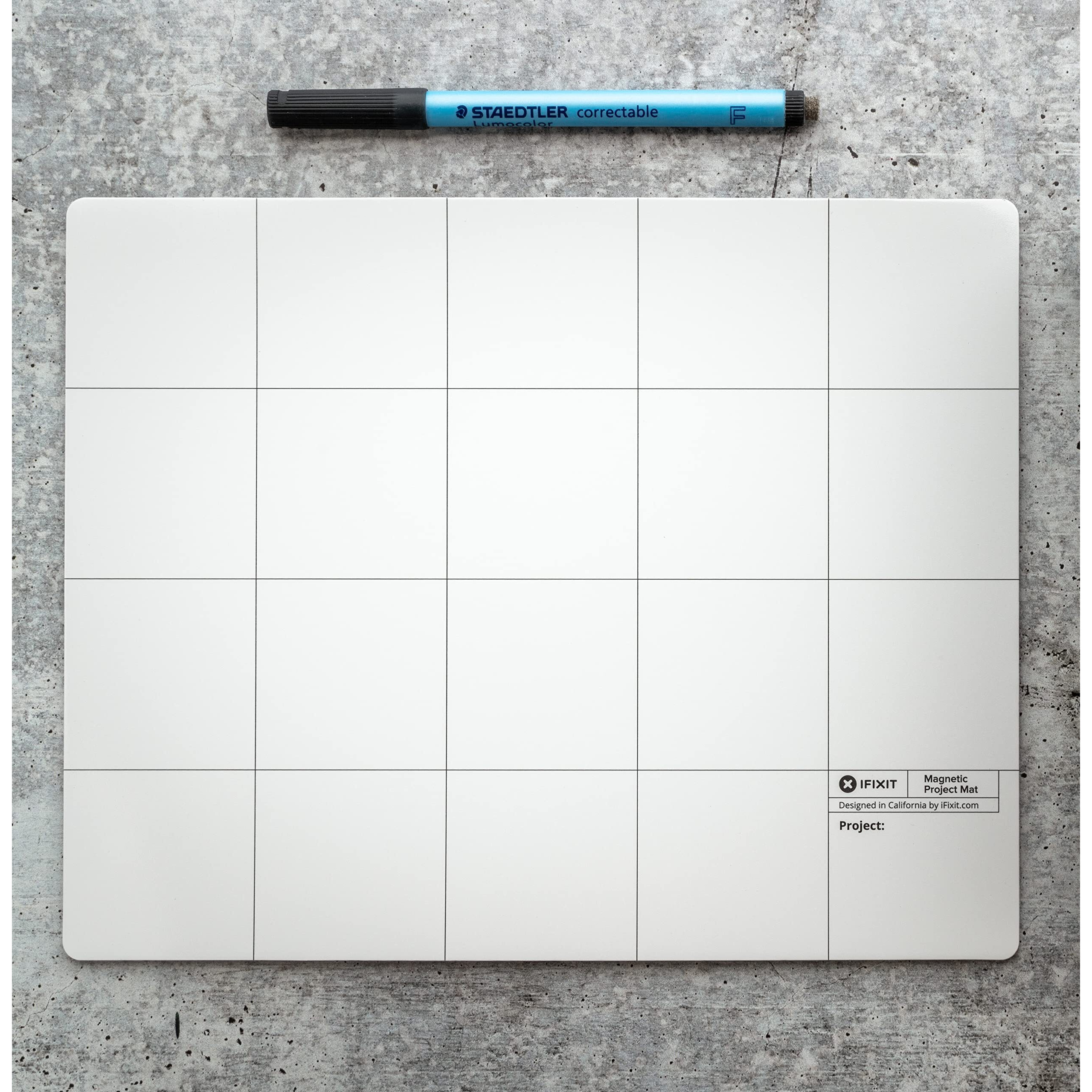 Ifixit Magnetic Project Mat - Rewritable Magnetic Work Surface For Electronics  Phone  Laptop Repair