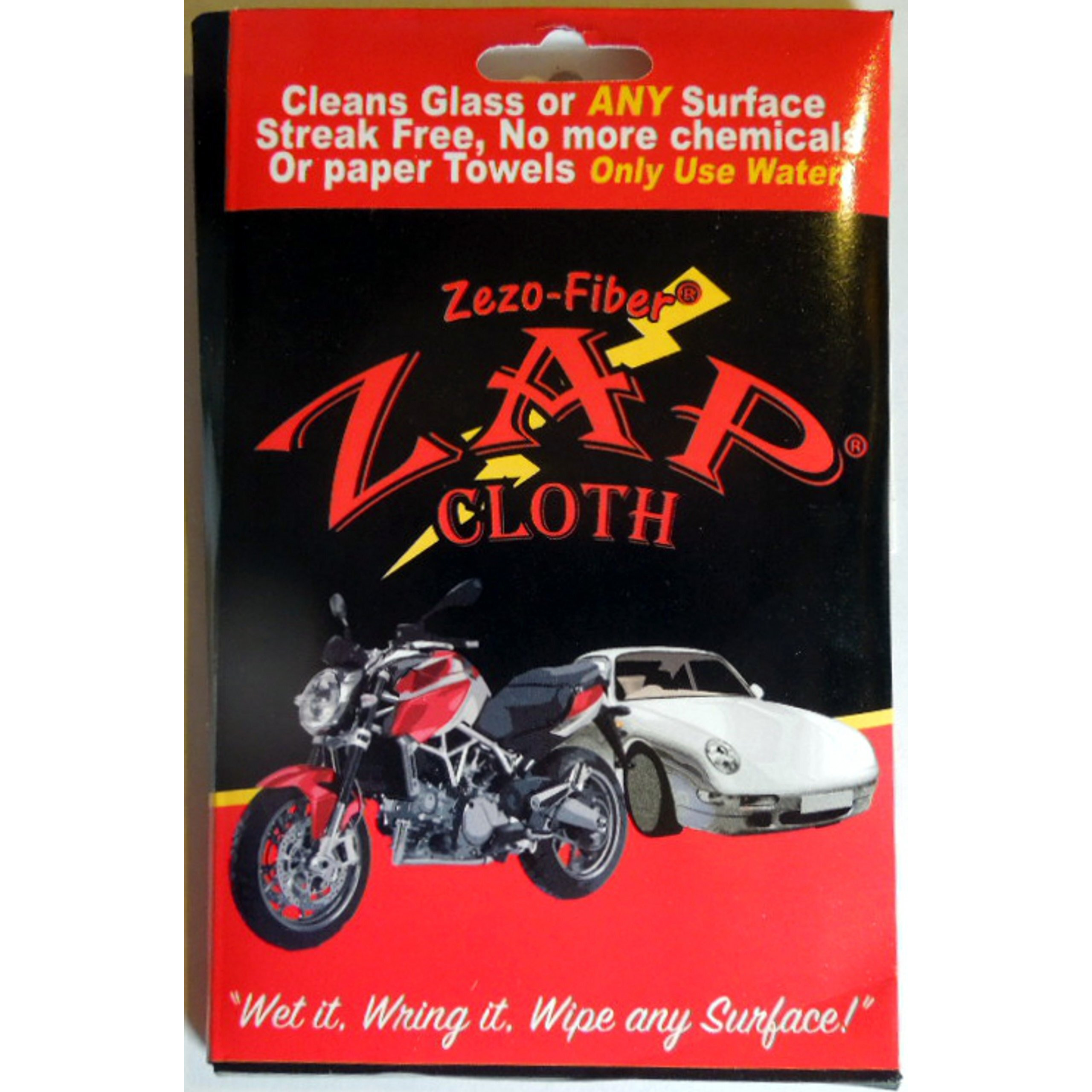 Zap Cloth - Streak Free  Spot Free - 3 Cloths