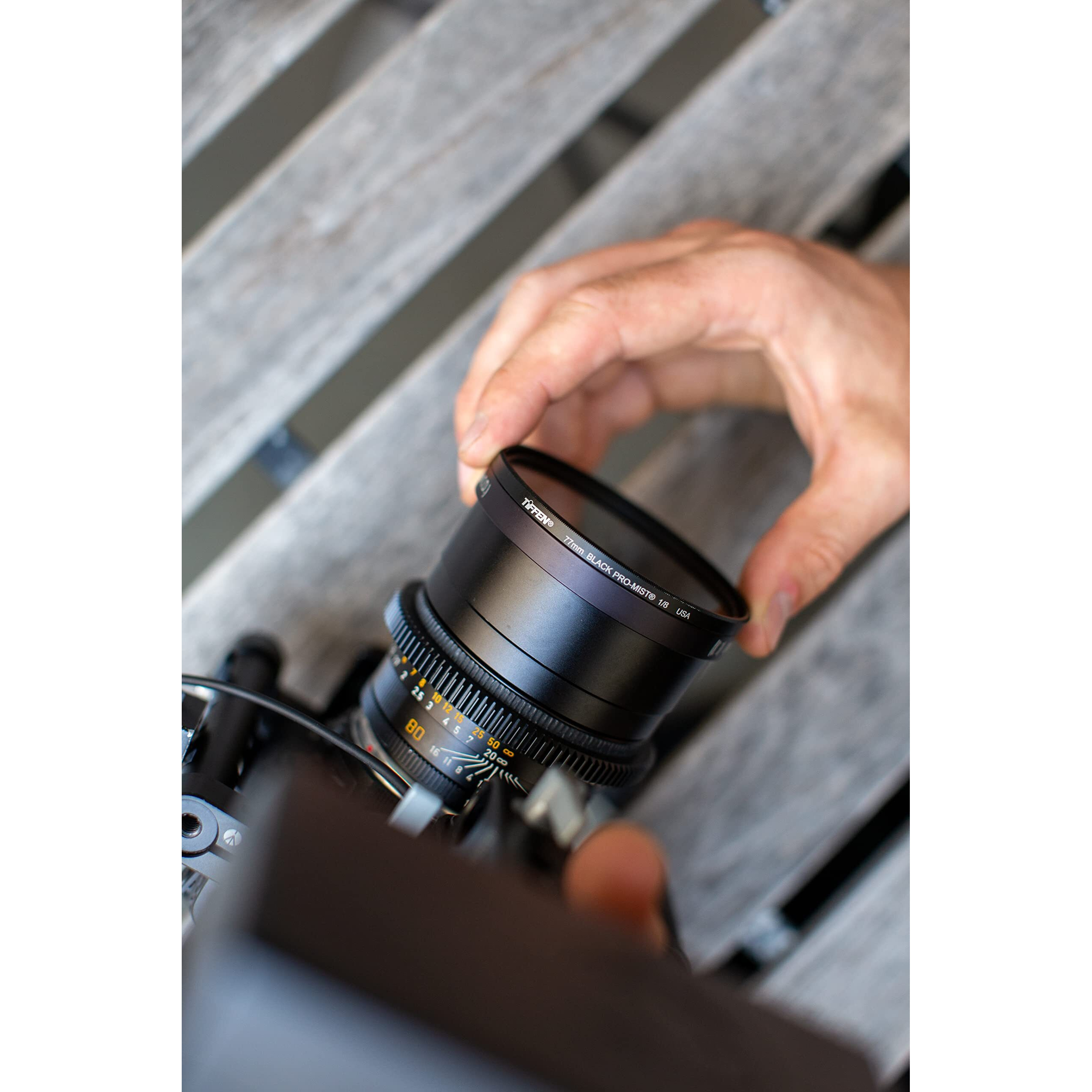 Tiffen 67Bpm18 67Mm Black Pro-Mist 1/8 Camera Lens Filter