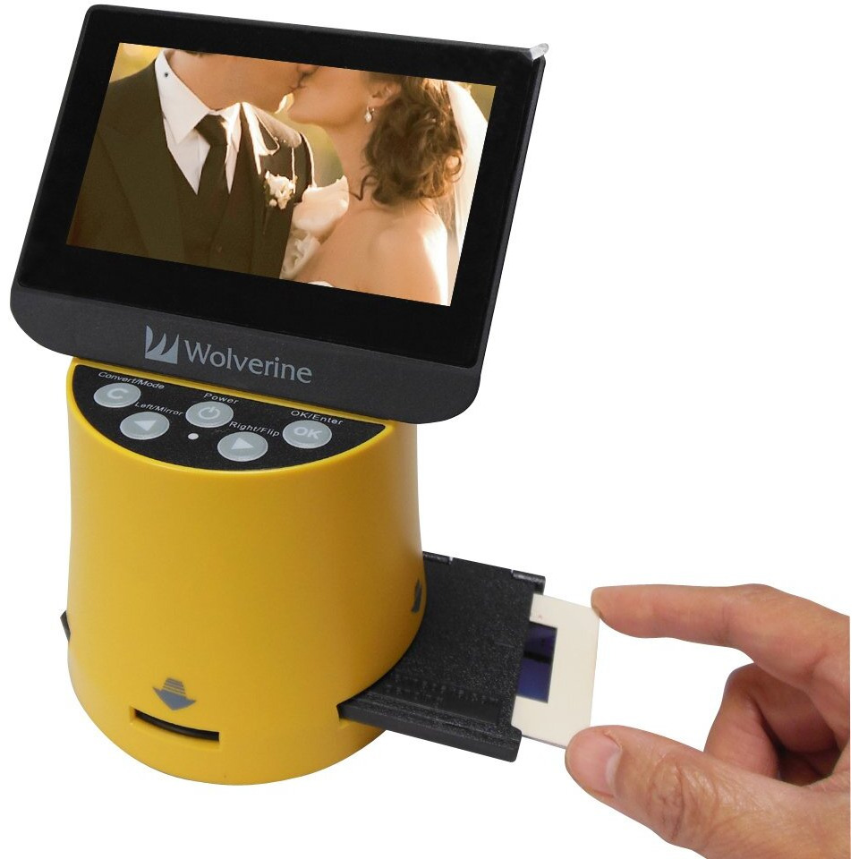 Wolverine Titan 8-In-1 High Resolution 35Mm  127  126  110 And Aps Film To Digital Converter With 4.3"" Screen And Hdmi Output