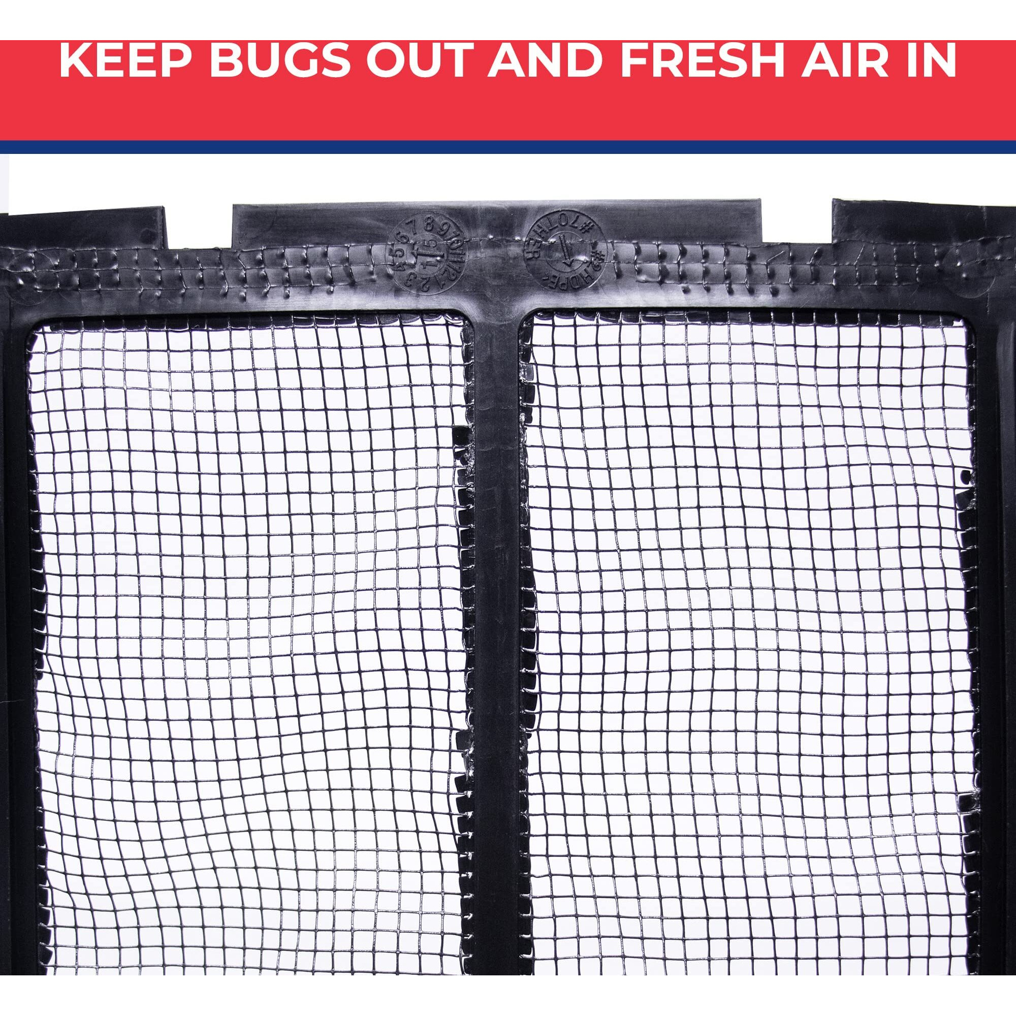 Maxxair Fanmate 00-955202 Bug Screen  Durable Mesh Screen - Works With Fanmate 00-955001  00-955002  And 00-955003 Models  Black