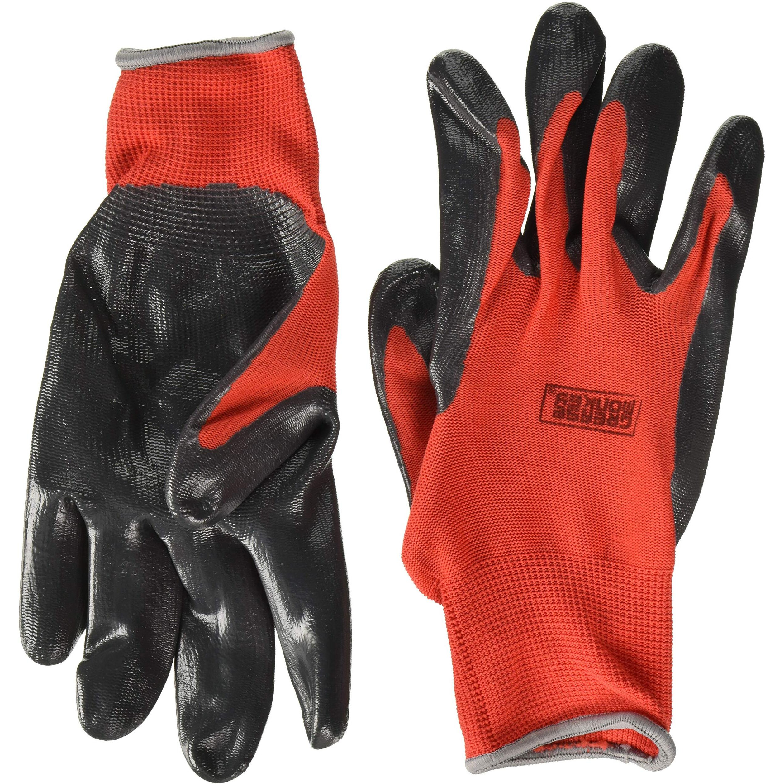 Grease Monkey General Purpose Nitrile Coated Work Gloves  Size Large  15 Pack