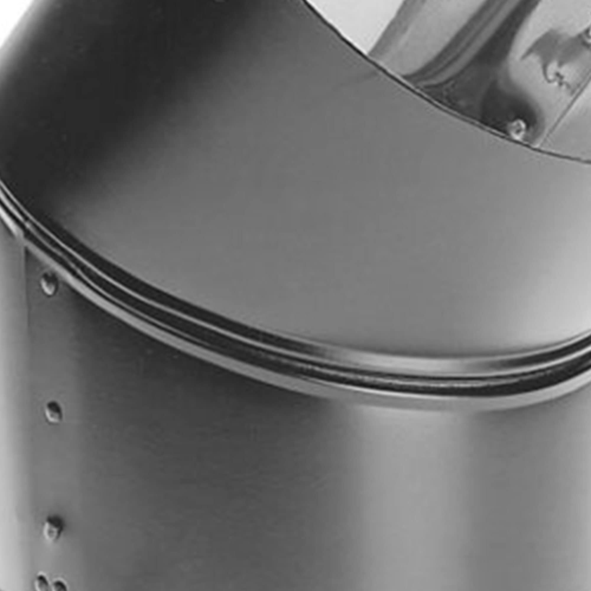Duravent 6Dvl-E45 Dvl Galvanized Steel/Stainless Steel Double Wall Wood Burning Stove 45 Degree Elbow Connector  6 Inch Diameter