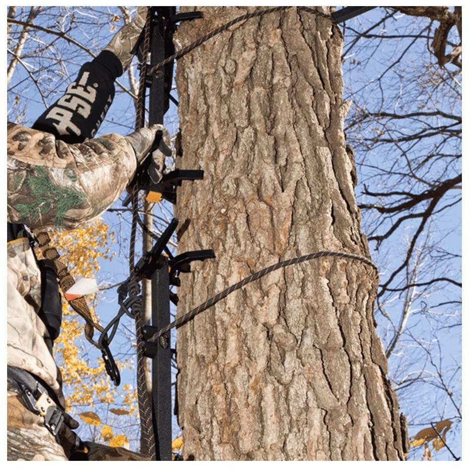 Muddy Outdoors Pro Aluminum Climbing Sticks Designed For Use On Crooked Or Straight Trees - 4-Pack - 12.5' Tall / 4 Sections / 20"" Per Section