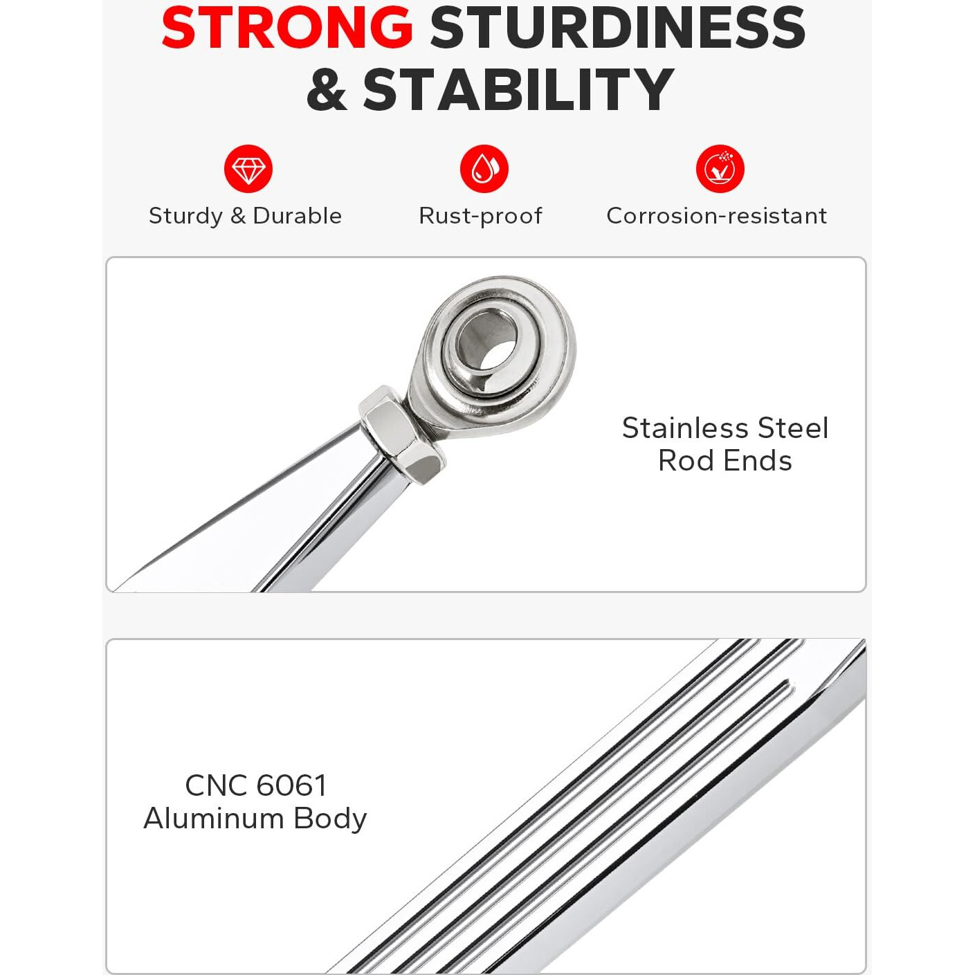 Amazicha Chrome Shift Linkage Compatible For Harley Davidson Softail Dyna Road King Electra Glide Street Glide Touring 1980-2024