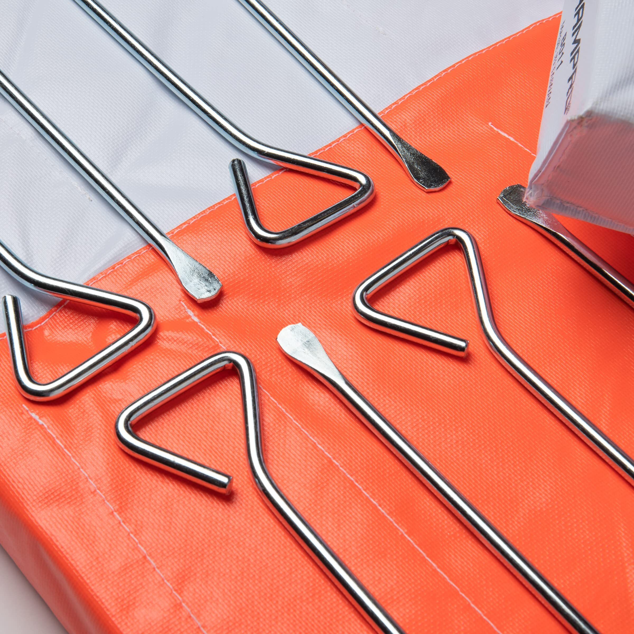 Champro 2 Quilted Bases With Double First Base (Orange/White)