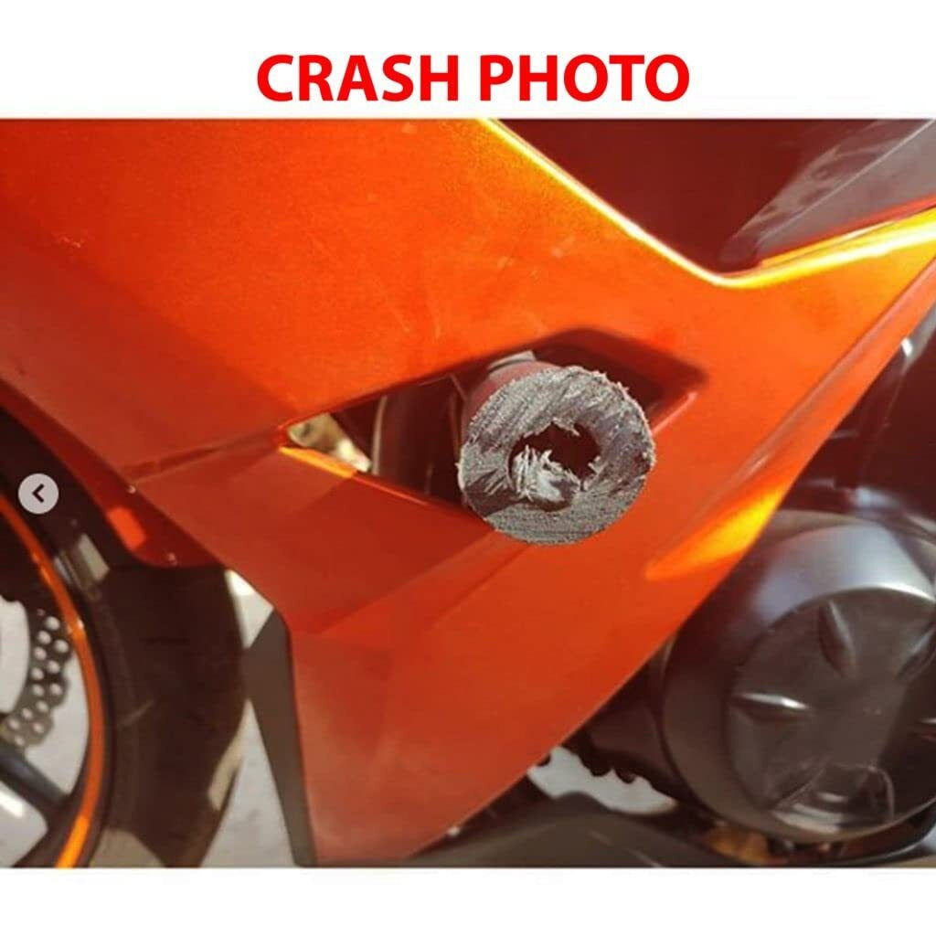 Shogun Usa Made Kawasaki Ninja 650 Z650 Z 650 Krt Ex650 Ex 2017 2018 2019 2020 2021 2022 2023 2024 Black No Cut Frame Sliders Fits Abs & Non Abs Models - 750-4519