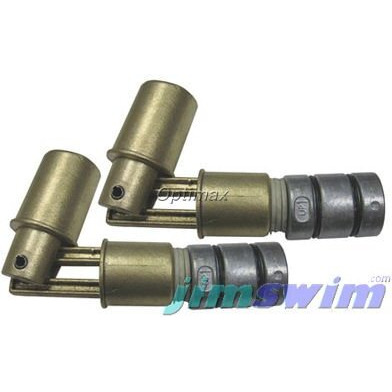 Permacast Jh0019B Johnny Hinge - Bronze Ladder Hinge Accomodates 1.9"" Rail