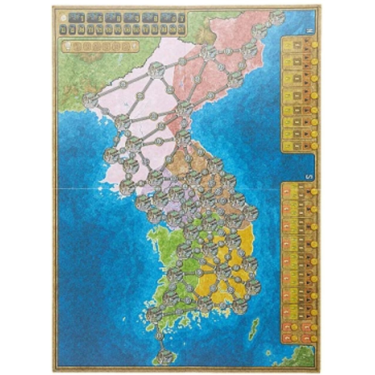Rio Grande Games Power Grid China/Korea Expansion (Recharged Version)  Green