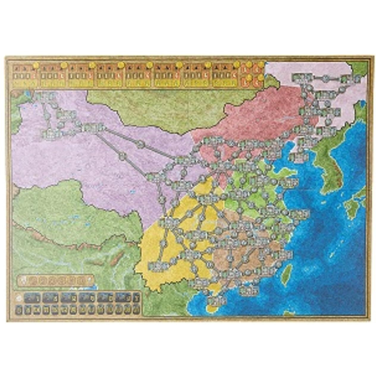 Rio Grande Games Power Grid China/Korea Expansion (Recharged Version)  Green