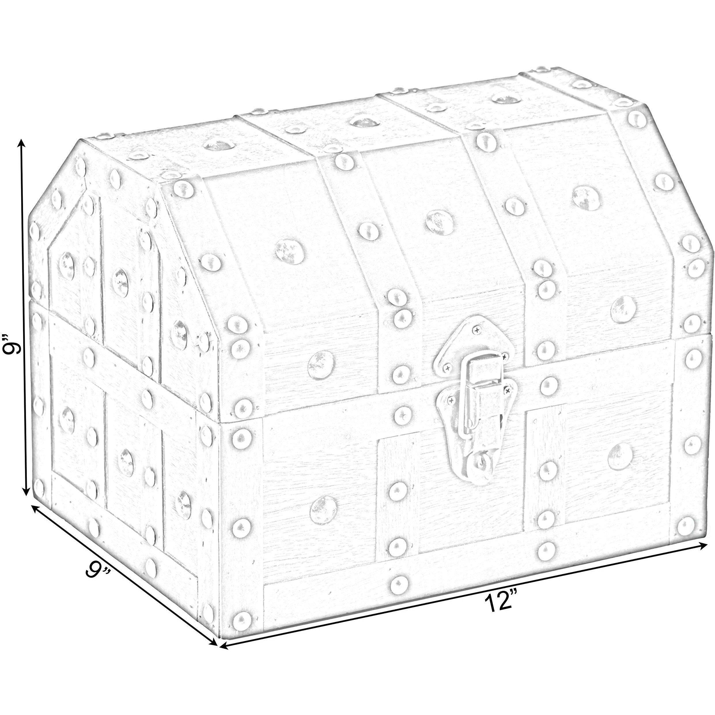 Vintiquewise(Tm) Vintage Caribbean Pirate Chest