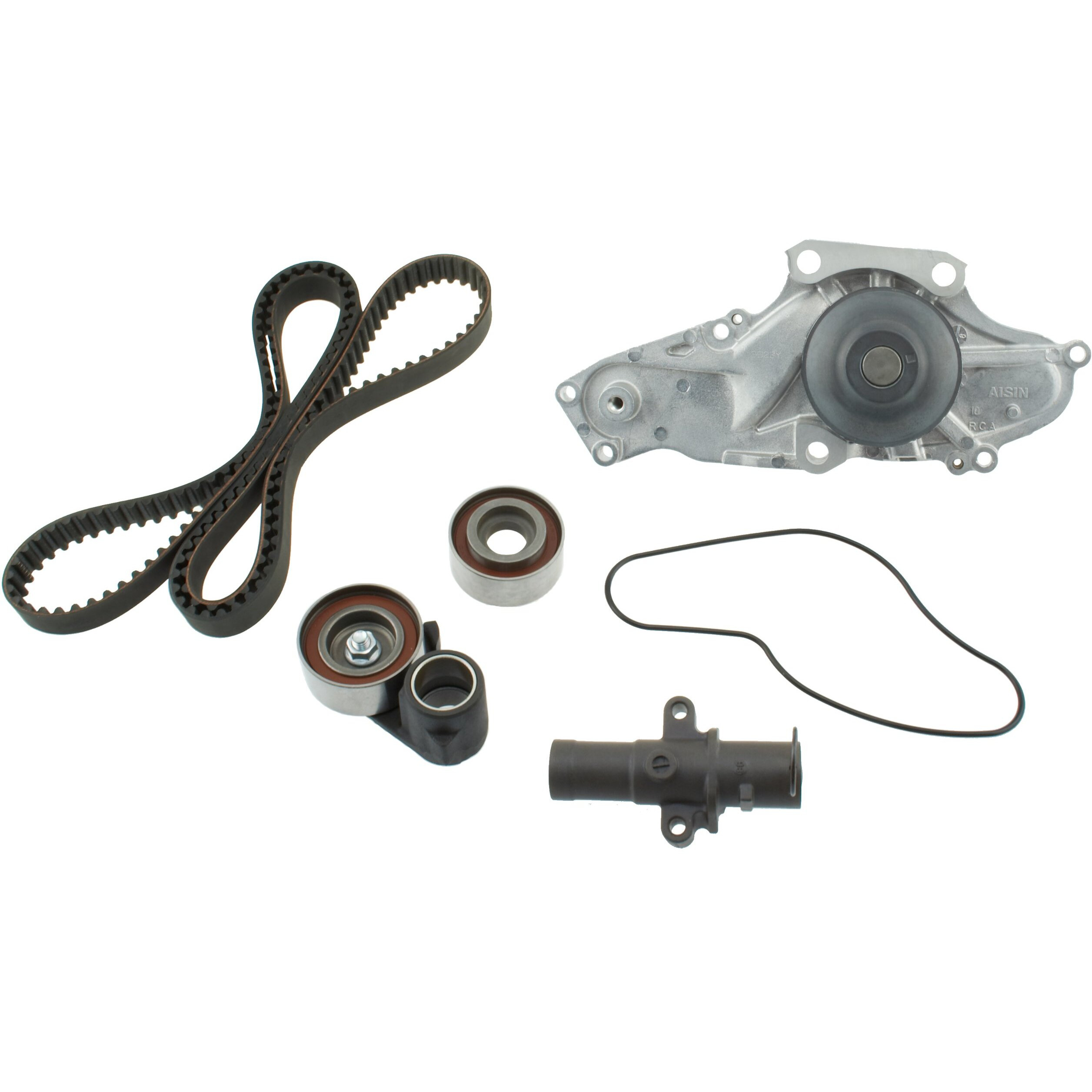 Aisin Tkh-002 Engine Timing Belt Kit With Water Pump - Compatible With Select Acura Mdx  Rdx  Rl  Rlx  Tl  Tlx  Tsx  Zdx Honda Accord  Crosstour  Odyssey  Pilot  Ridgeline Saturn Vue