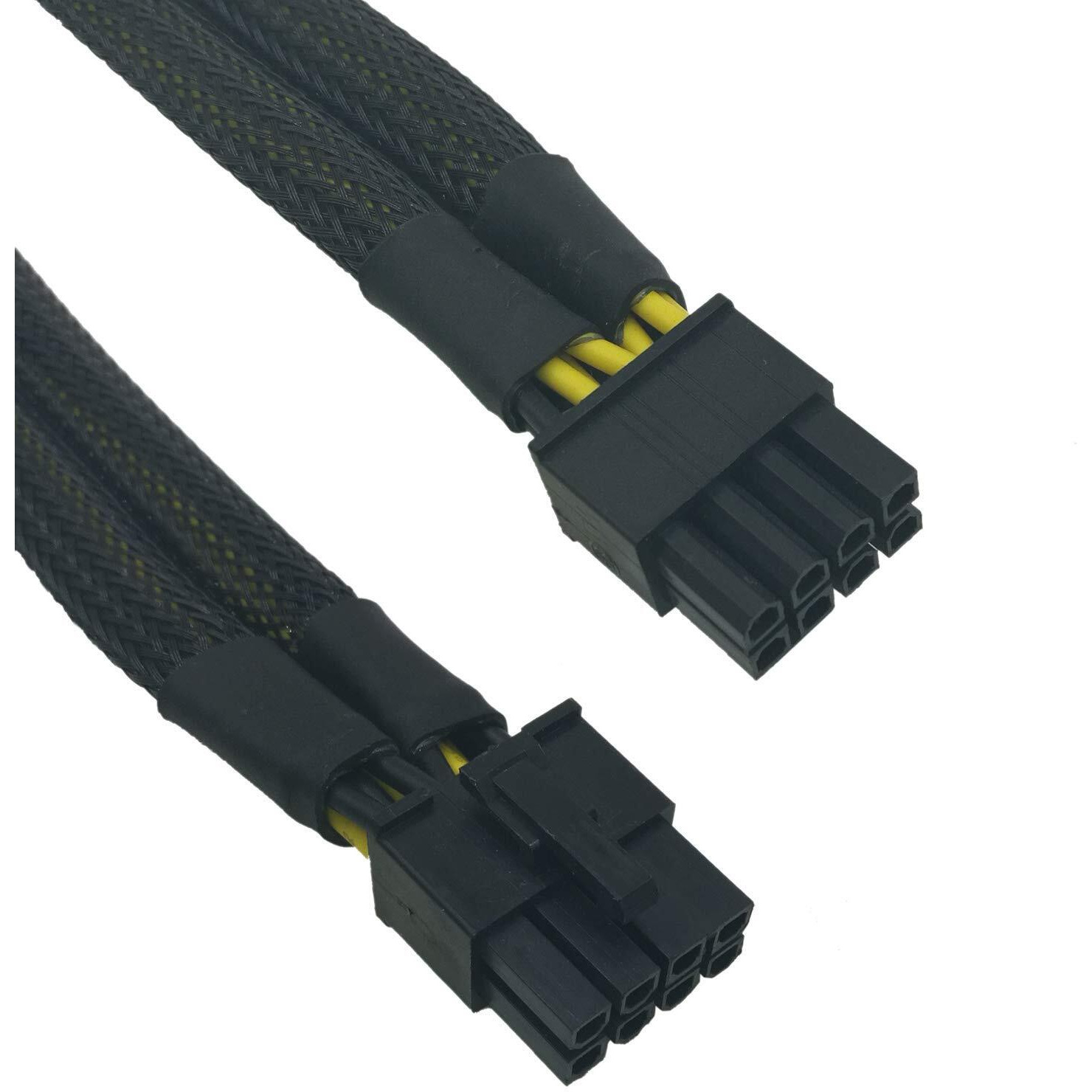 Comeap Gpu Power Cable For Dell T3600 T3610 T5600 T5610 T5610 T7600 T7610 5810 T5810 T7810  8 Pin Pcie To Dual 8 Pin(6+2) Male Pcie Power Adapter 13-Inch(34Cm)