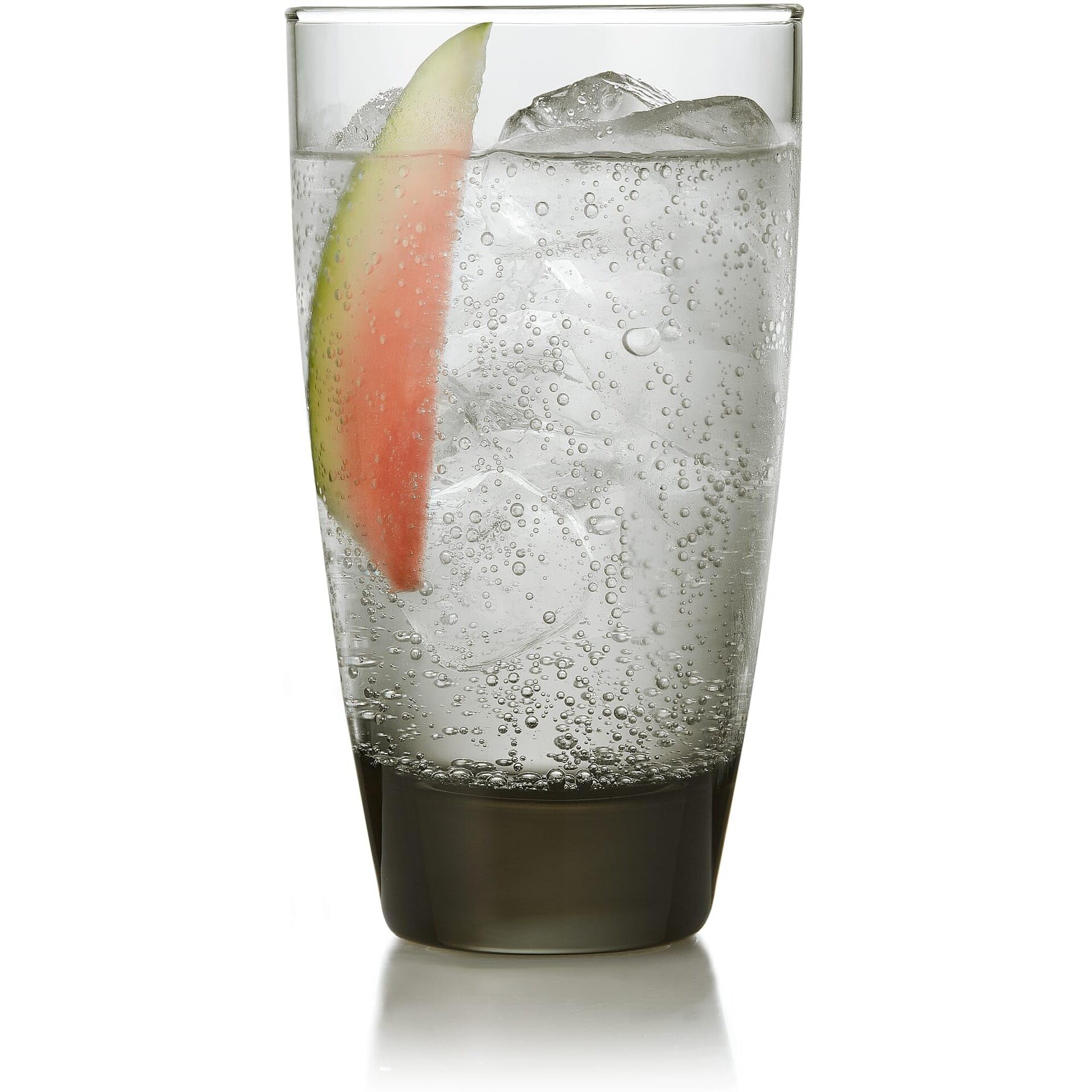 Libbey Classic Smoke Tumbler Glasses  18-Ounce  Set Of 12