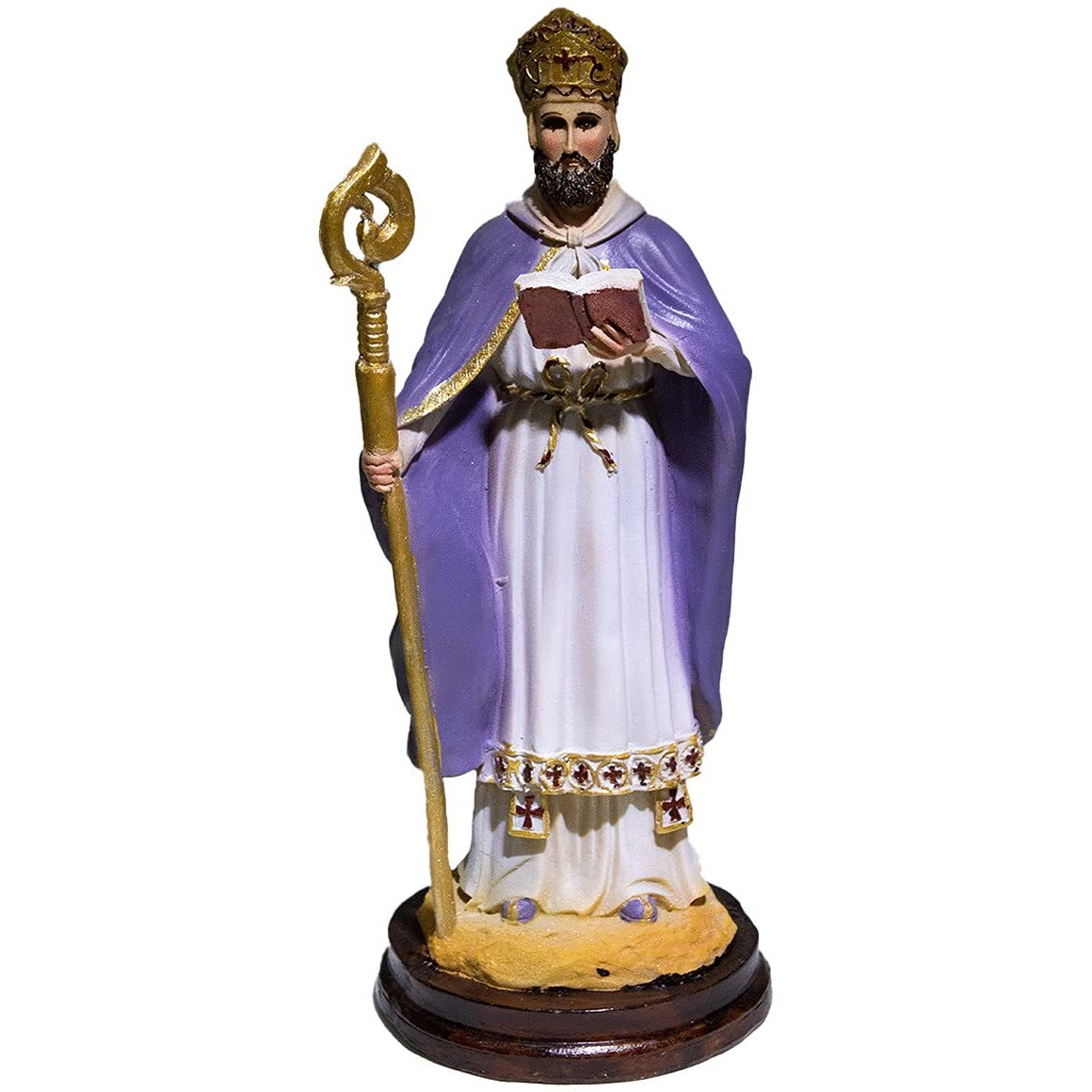 Stealstreet San Cipriani Holy Figurine Religious Statue Decor  12""