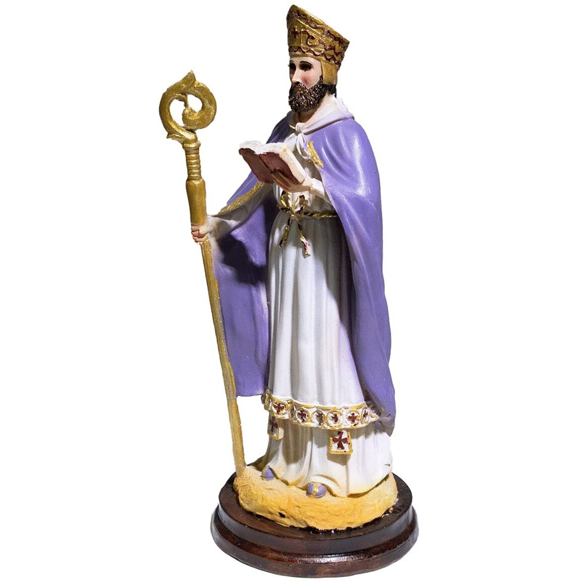 Stealstreet San Cipriani Holy Figurine Religious Statue Decor  12""