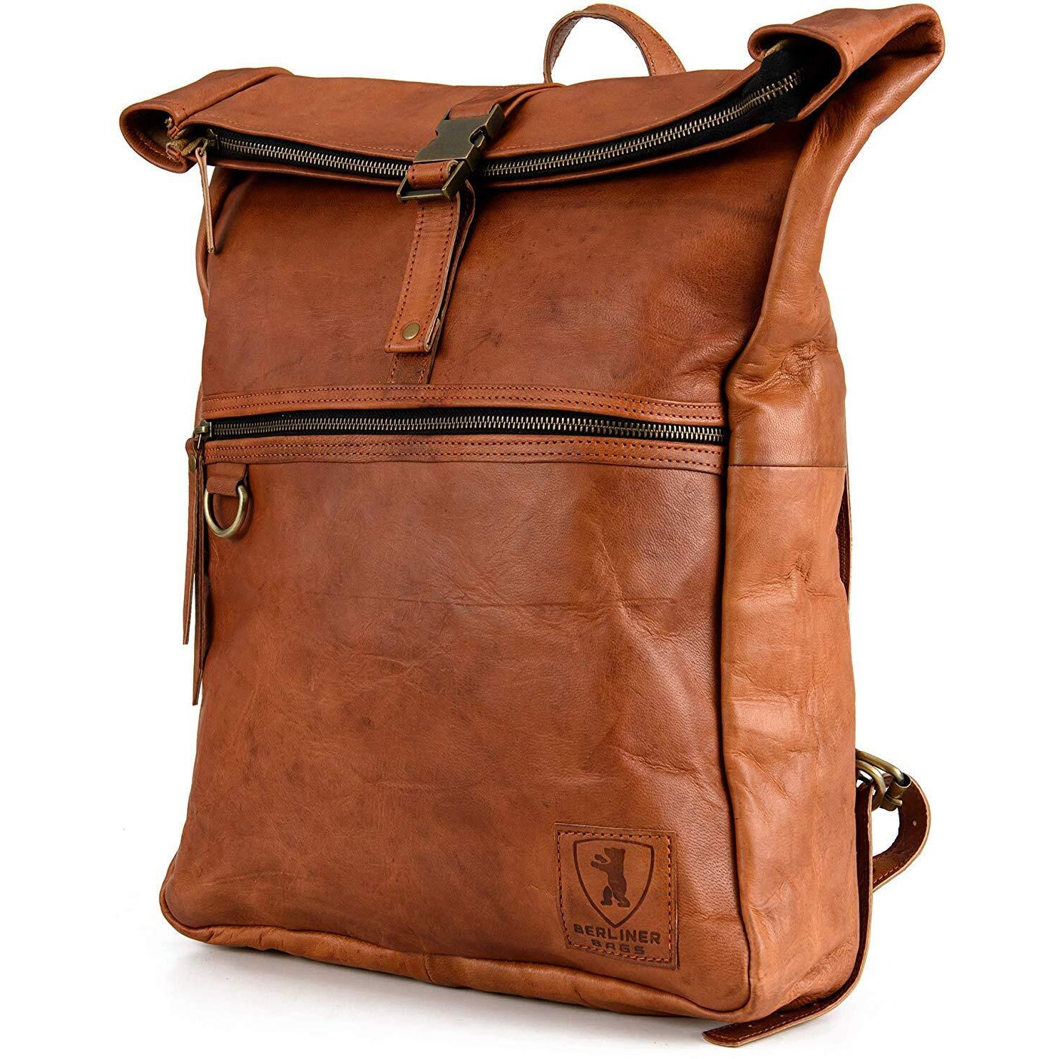 Berliner Bags Women's Rucksack  Brown Xl