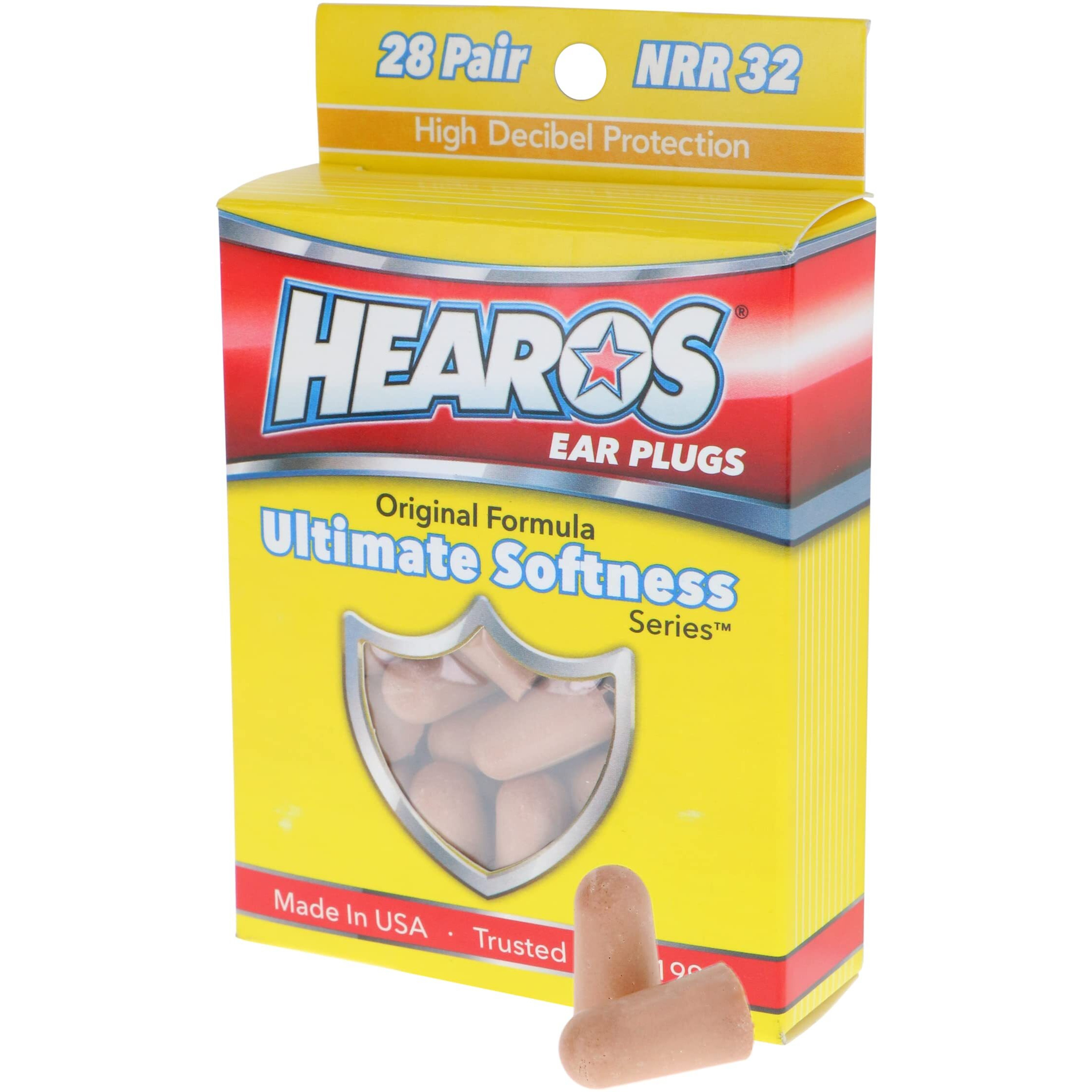 Hearos Ultimate Softness Series Ear Plugs 28 Pair