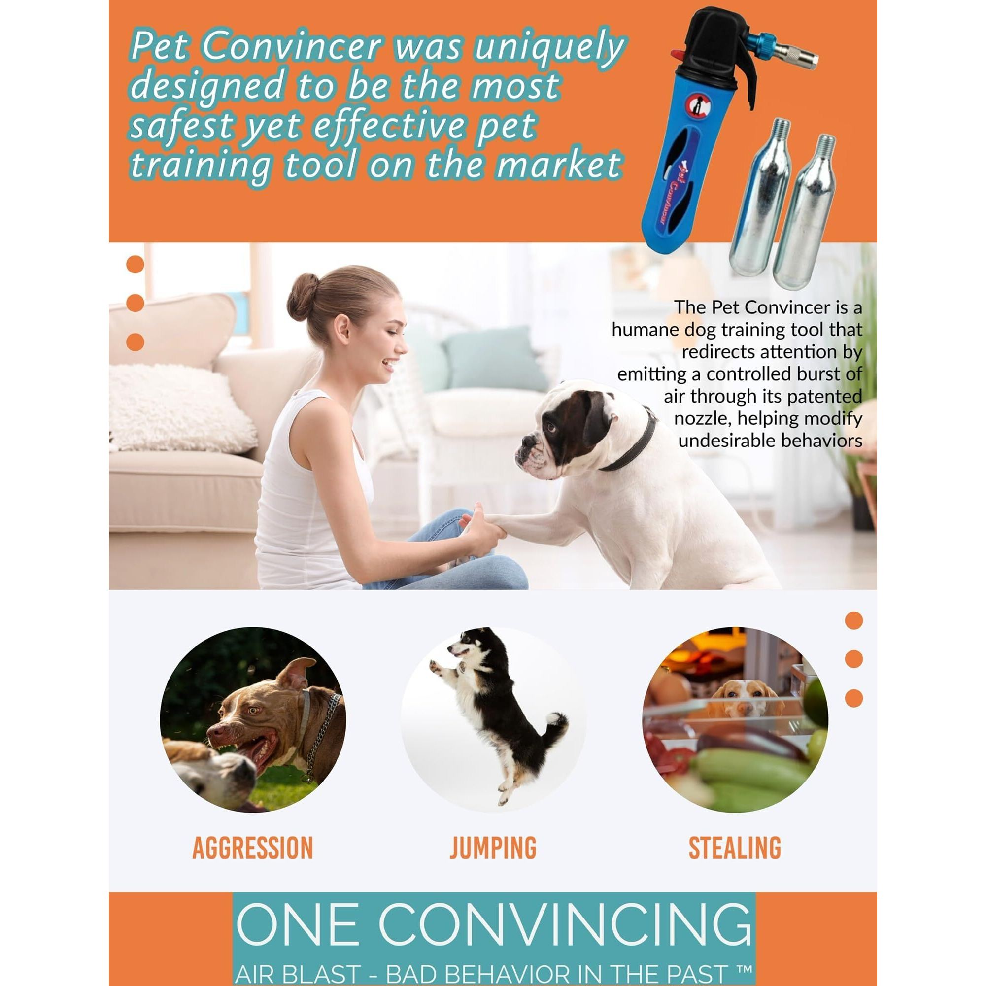 Pet Convincer - Dog Training Device - Air