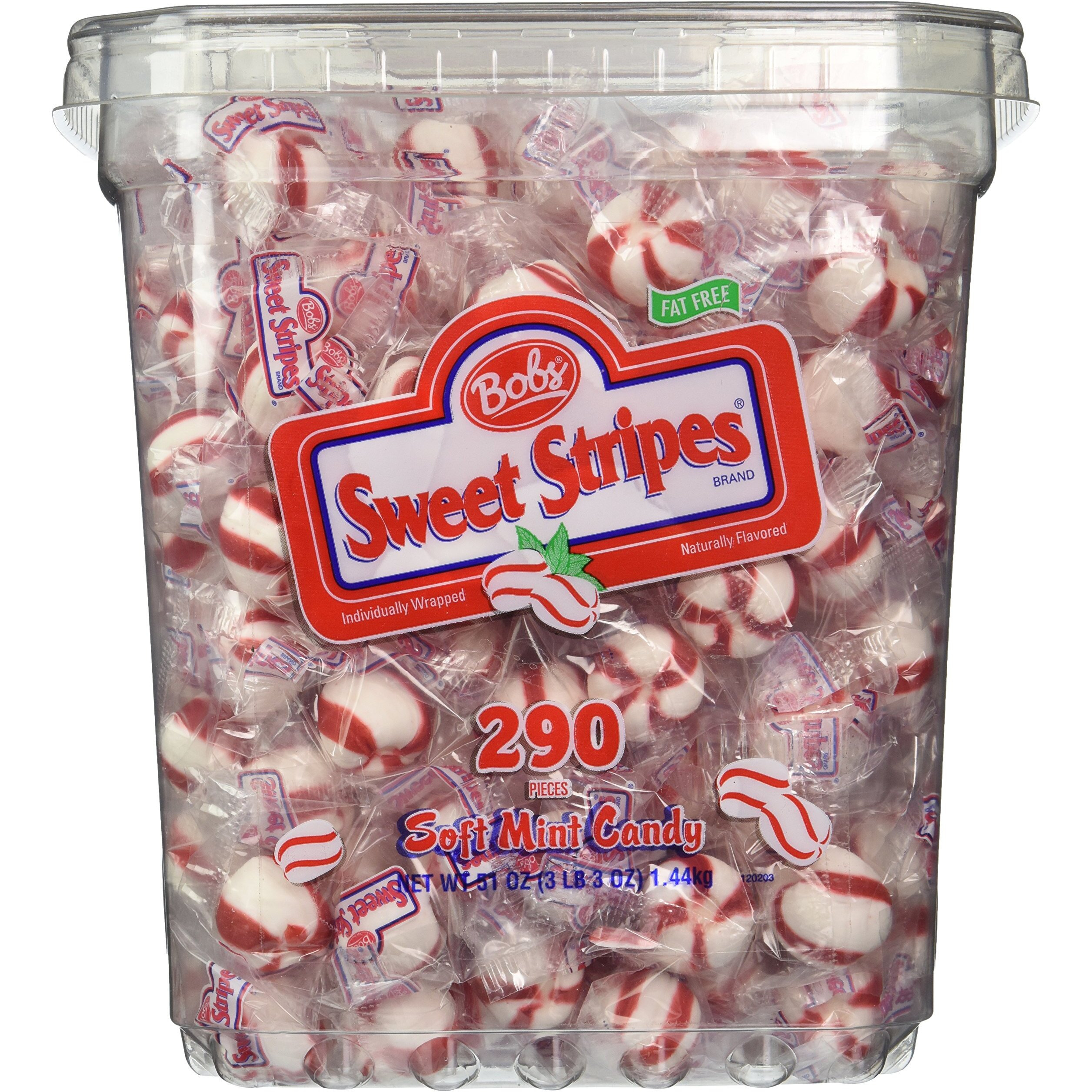 Bobs Sweet Stripes Soft Peppermint Balls (51 Ounce)