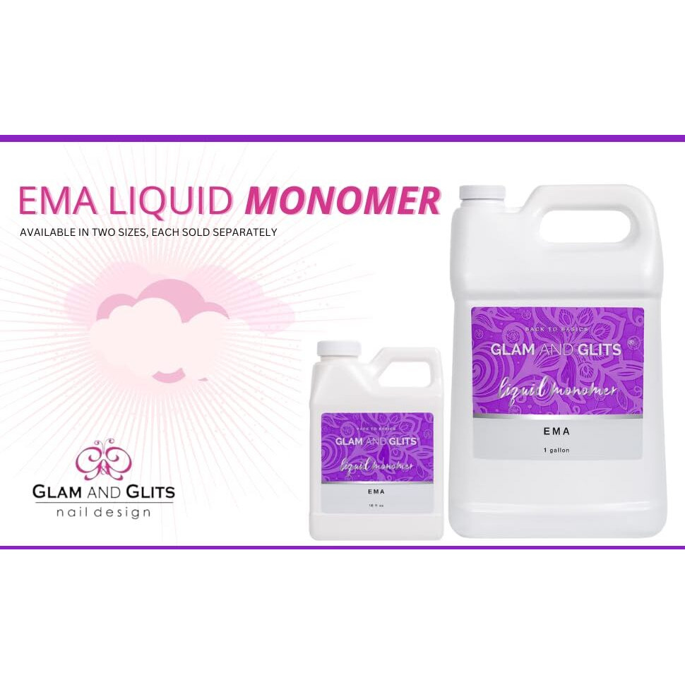 Glam And Glits Ema Liquid Monomer 16 Oz