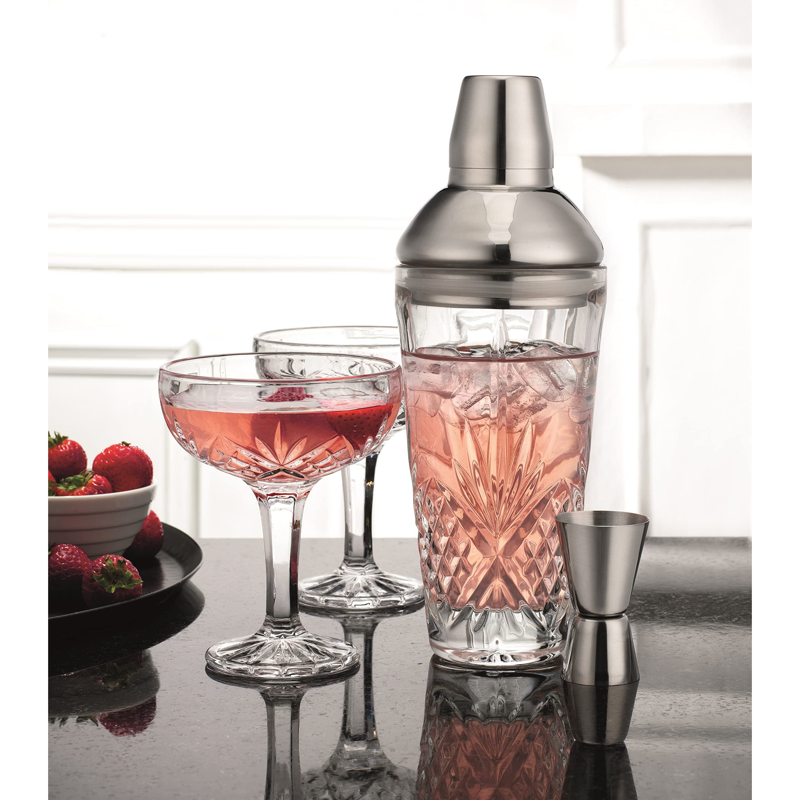 Godinger Dublin Cocktail Shaker  Martini Shaker  17Oz