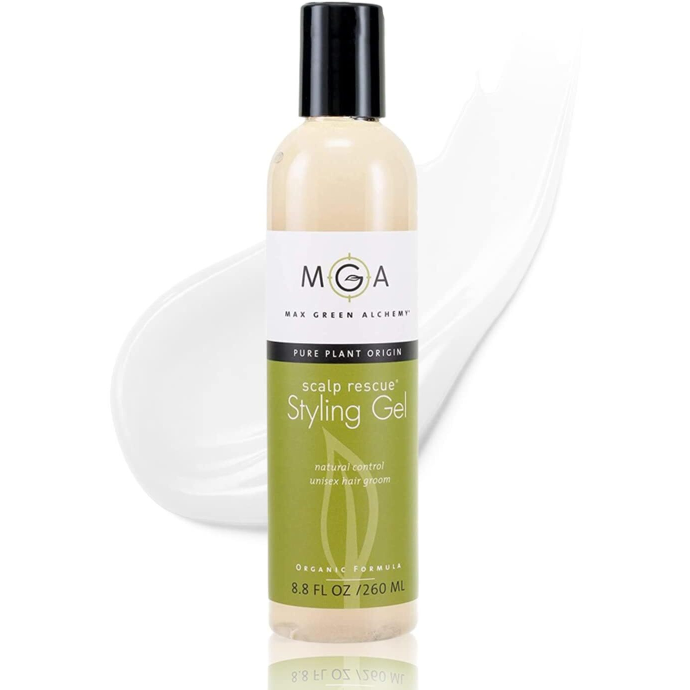 Scalp Rescue Styling Gel  Organic Unisex Formula Controls Frizz And Fly Away Hair  Curly Hair Community Favorite Gives Flexible Natural Hold  Fights Humidity  Alcohol Free & Water Based | 8.8 Fl Oz