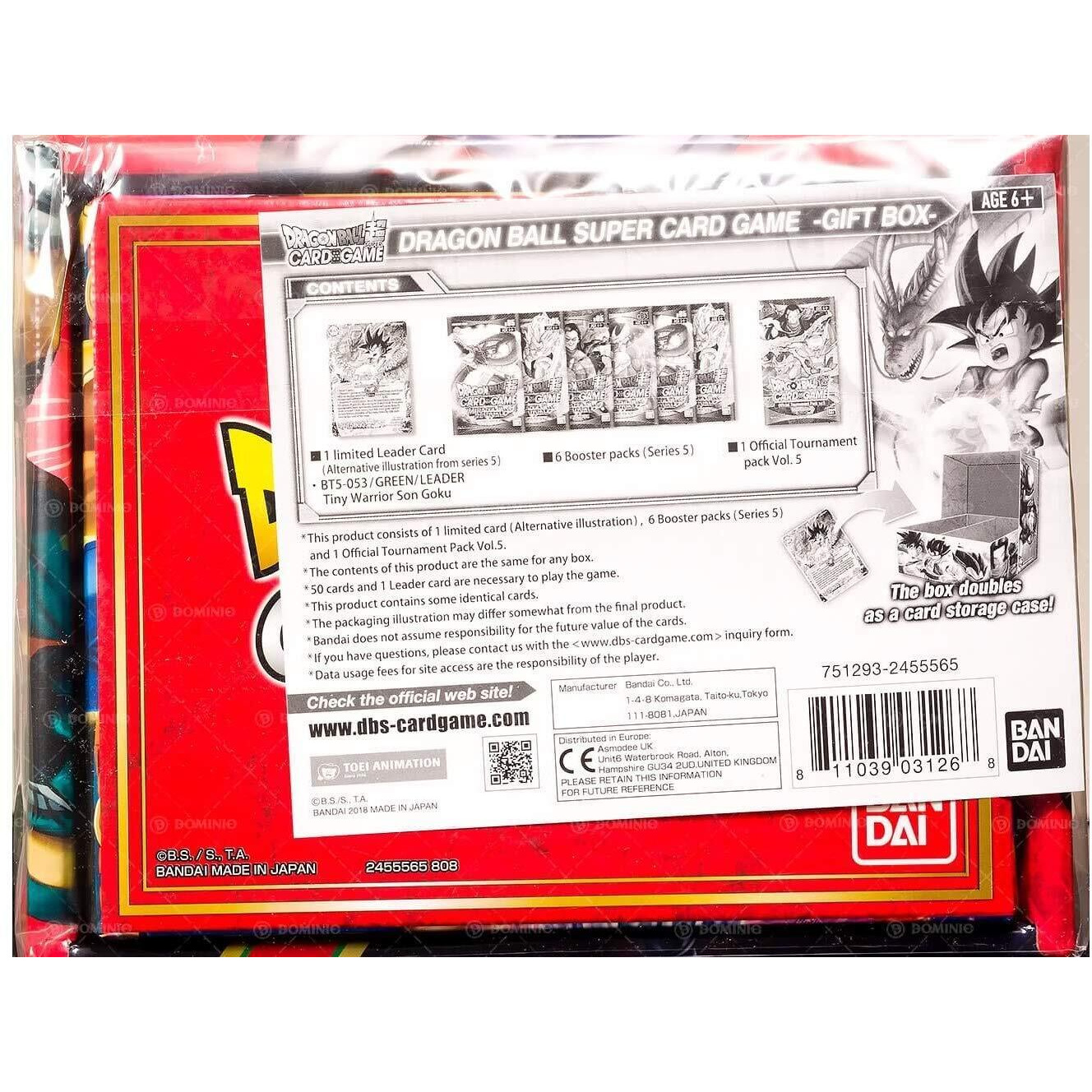 Dragon Ball Super Tcg 2018 Booster Box 6 Miraculous Revival Booster Packs And A Tournament Pack 5