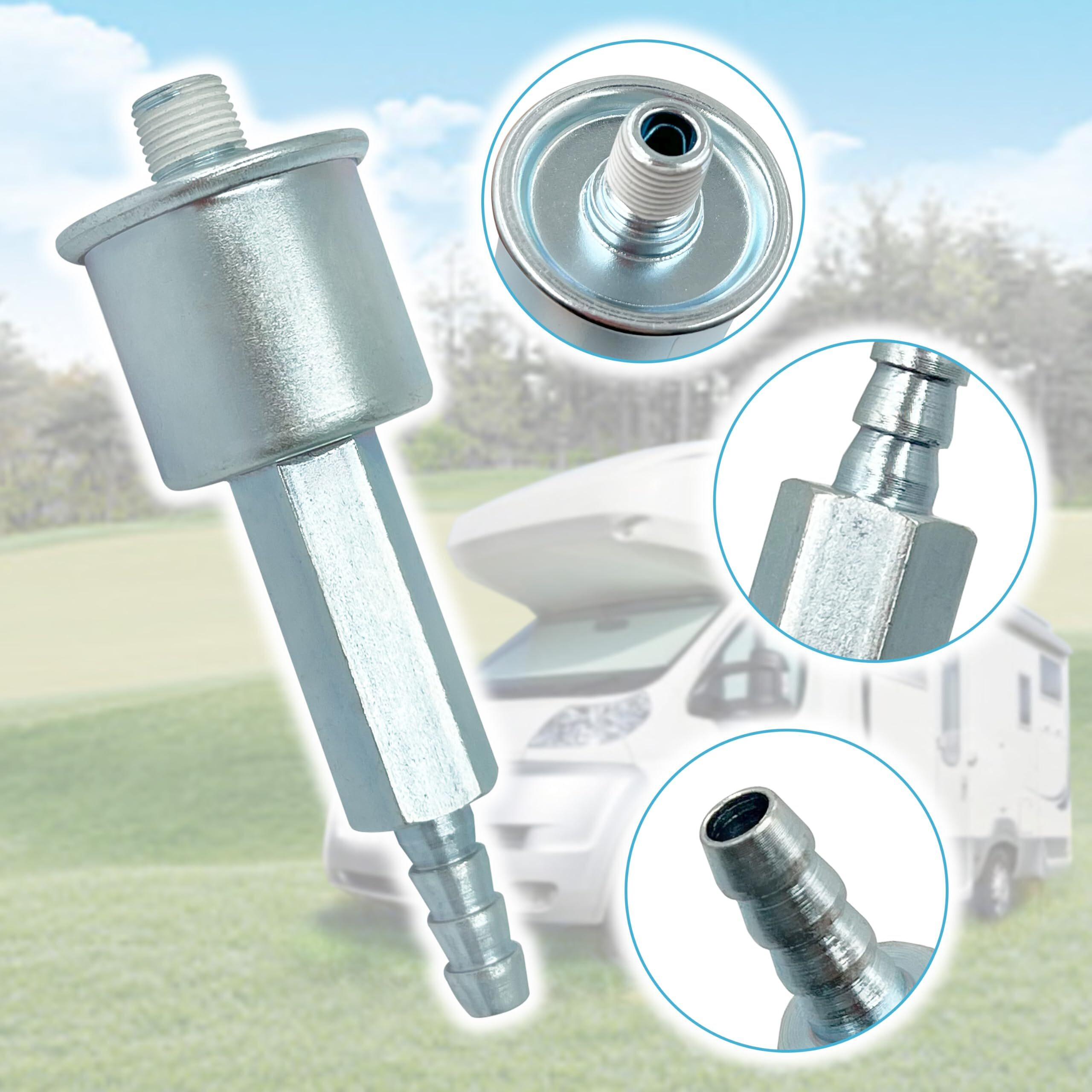 Fuel Filter 149-2457 Rv Generators Trailer Camper 3600/4000 Replacement For Cummins Onan Generator 30 Micron Compatible With Camp Power Kyd/Microlite Ky/Microquiet Ky Model Generators