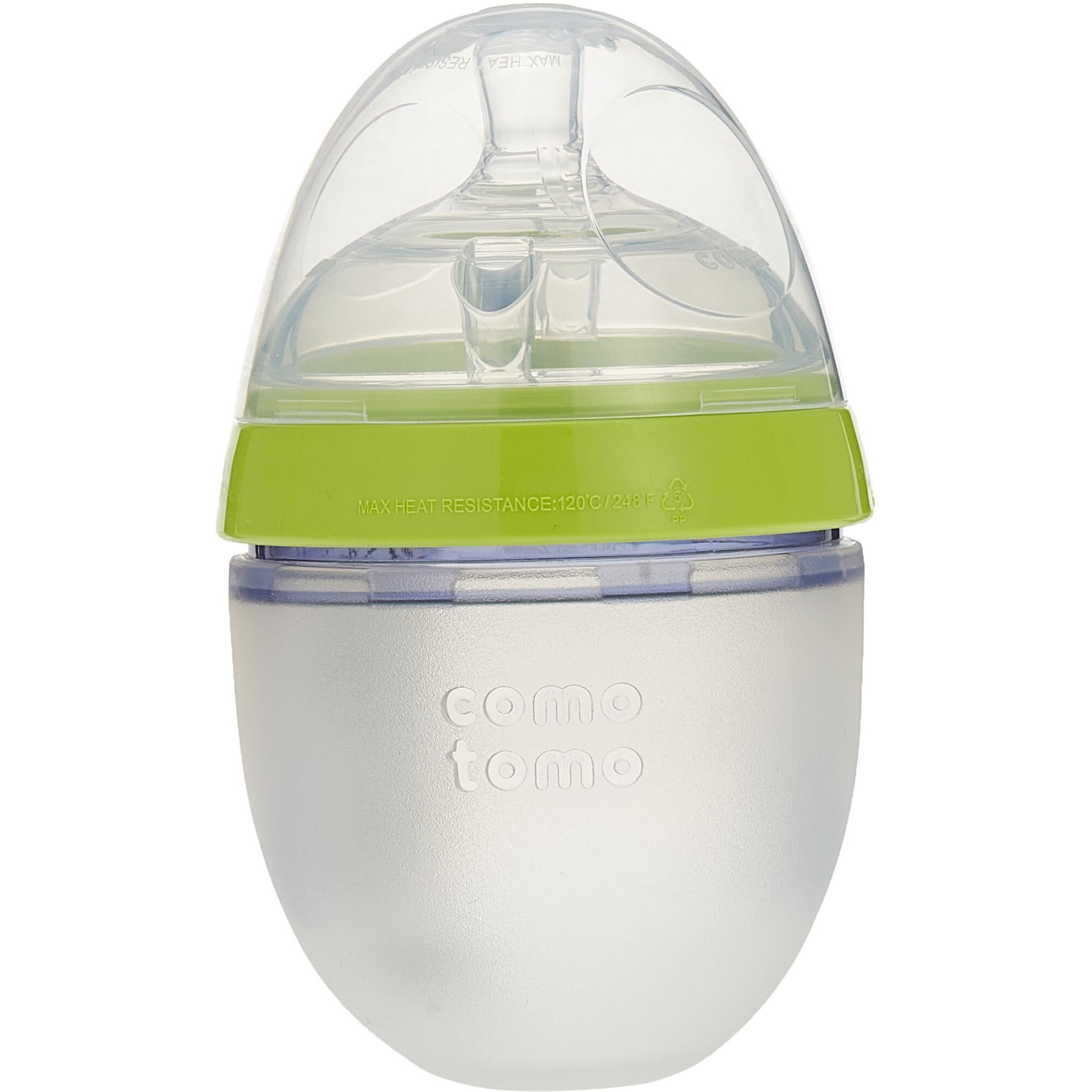 Comotomo Baby Bottle Single Pack  Green  8Oz